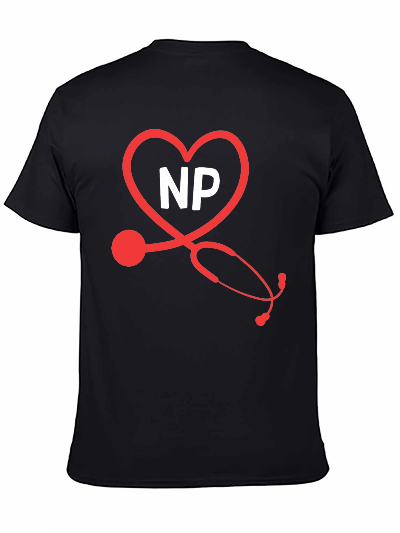 NP Nurse Practitioner Stethoscope Heart T-Shirt