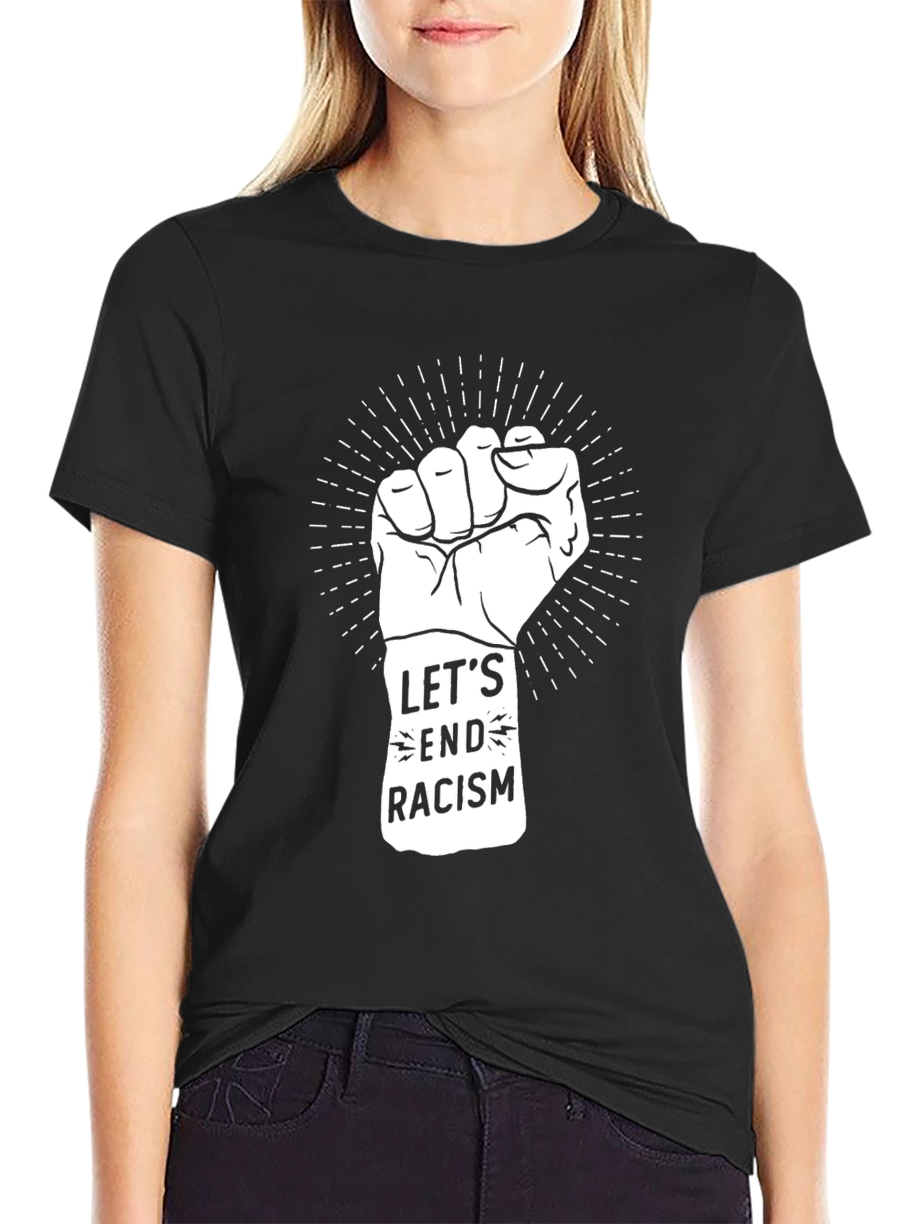 End Racism T-Shirt - Empowering Message