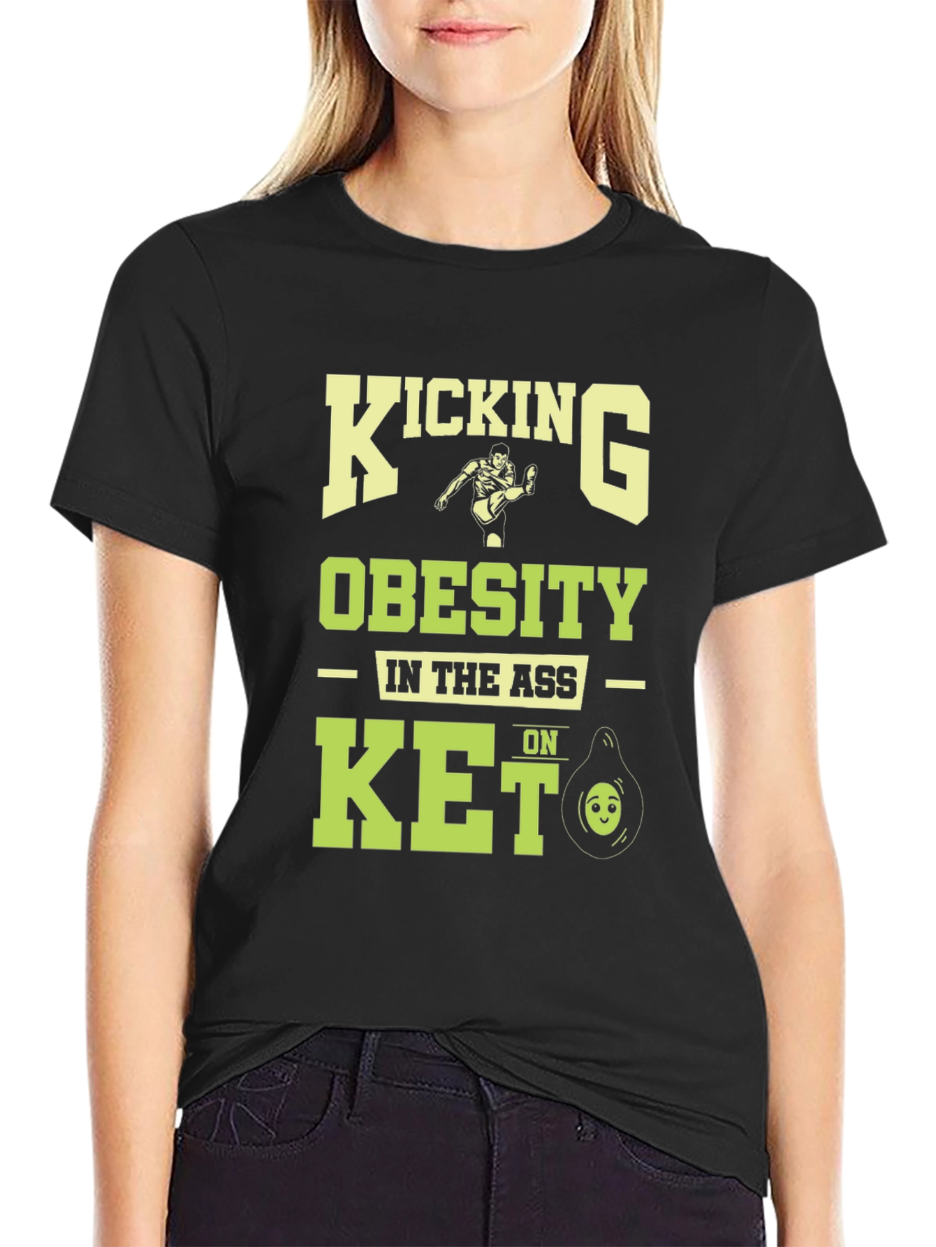 Kicking Obesity in the Ass Keto T-Shirt