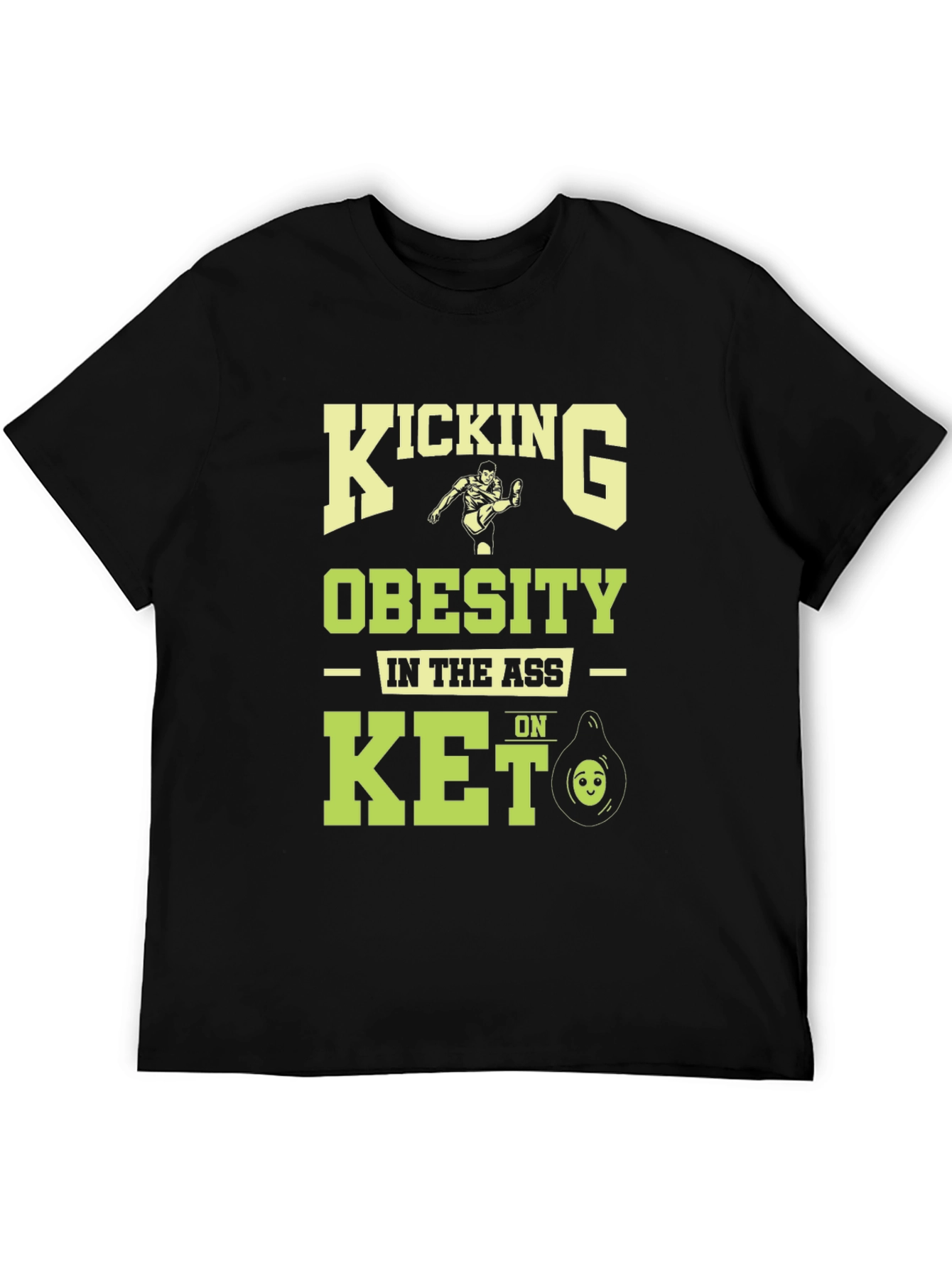 Kicking Obesity in the Ass Keto T-Shirt