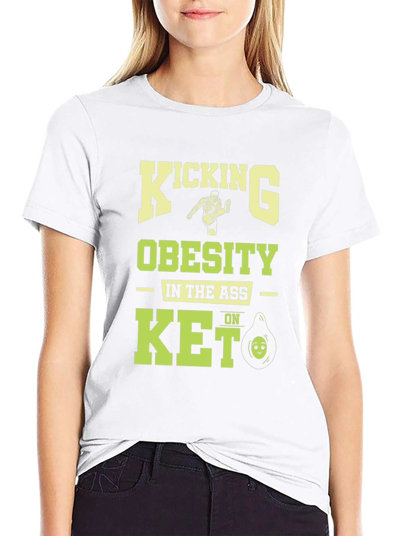 Kicking Obesity in the Ass Keto T-Shirt