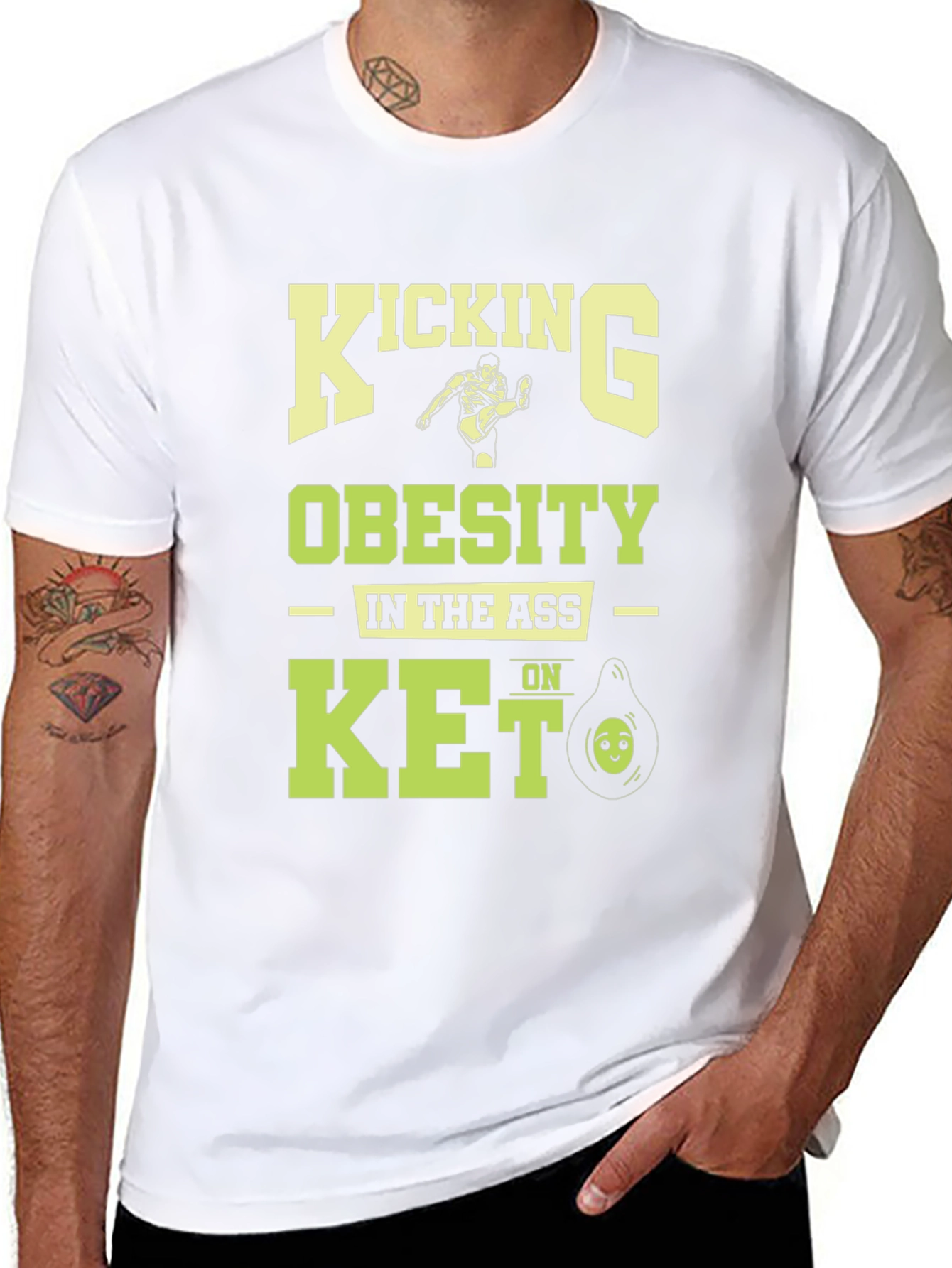 Kicking Obesity in the Ass Keto T-Shirt