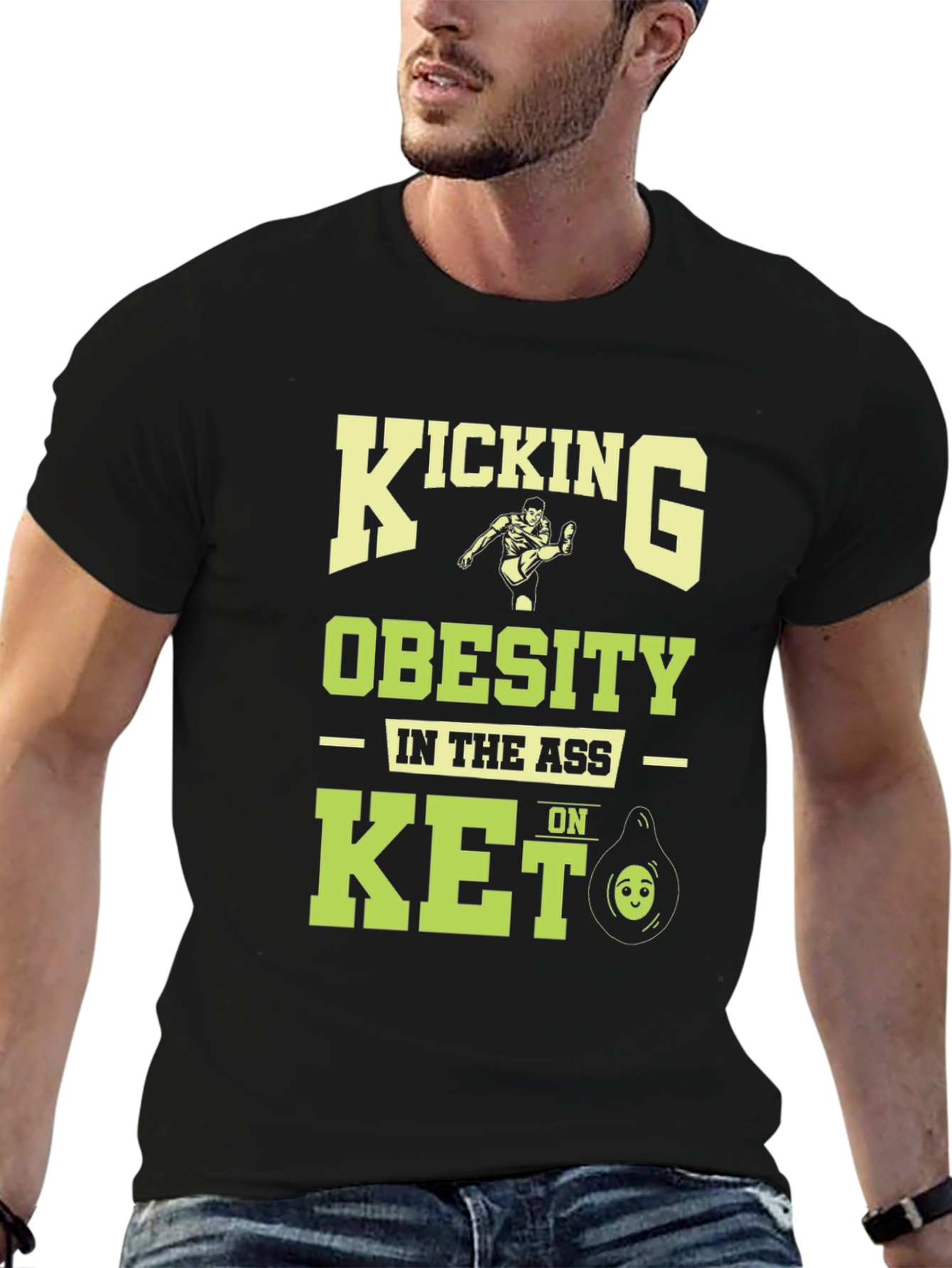 Kicking Obesity in the Ass Keto T-Shirt