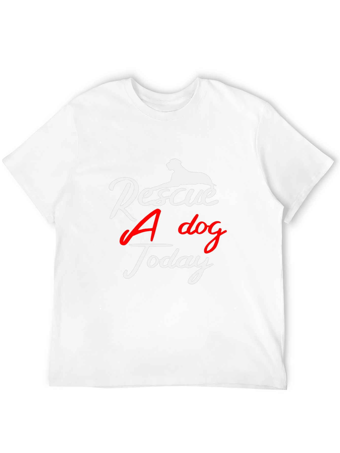 Rescue A Dog Today Graphic Tee