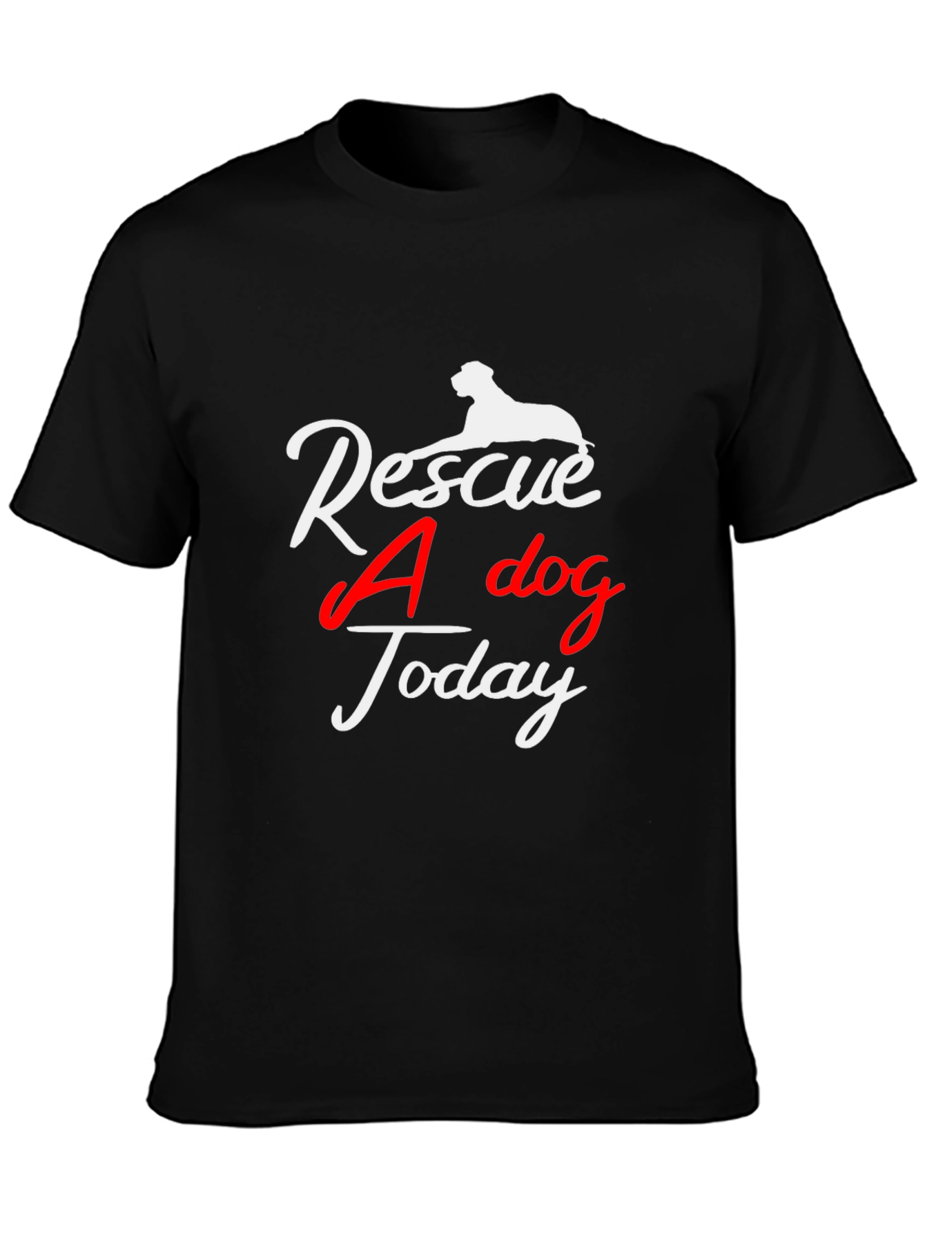 Rescue A Dog Today Graphic Tee