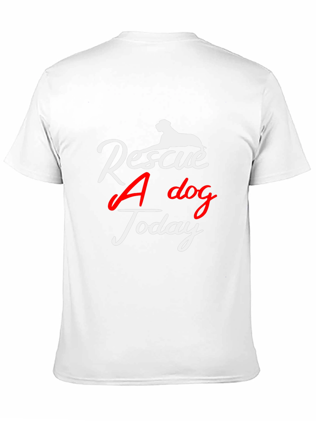 Rescue A Dog Today Graphic Tee