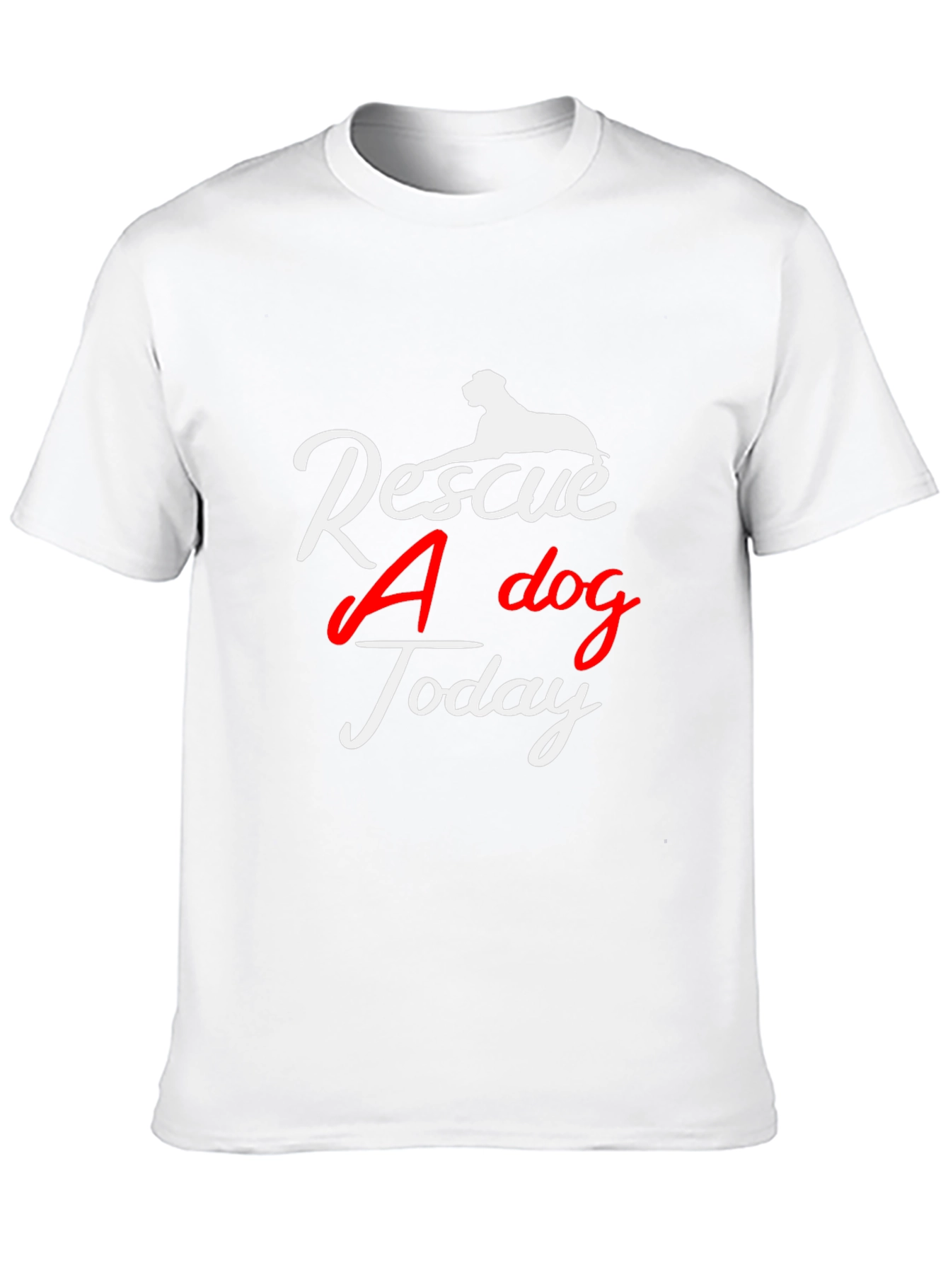 Rescue A Dog Today Graphic Tee