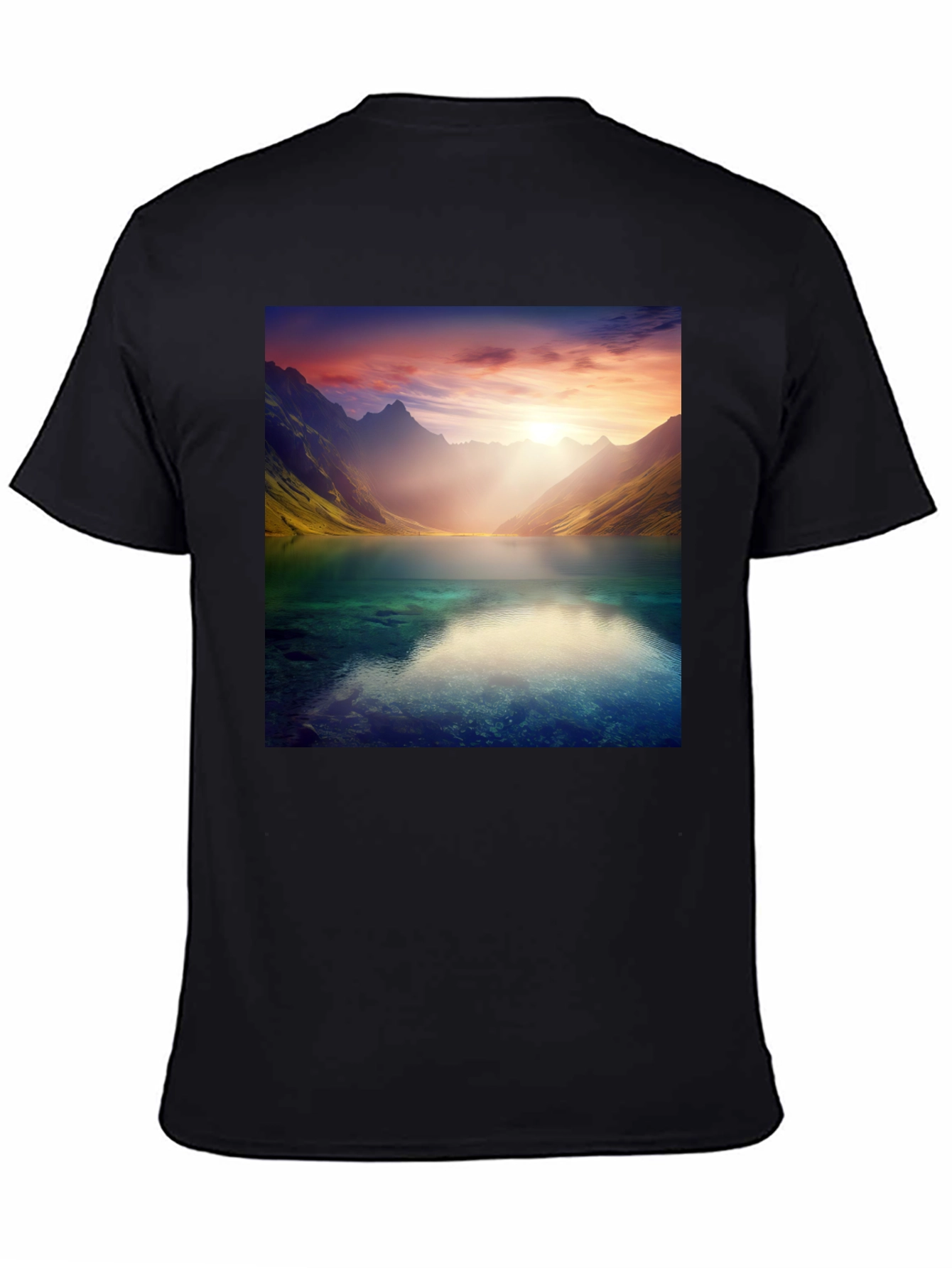 Scenic Lake View Graphic Tee
