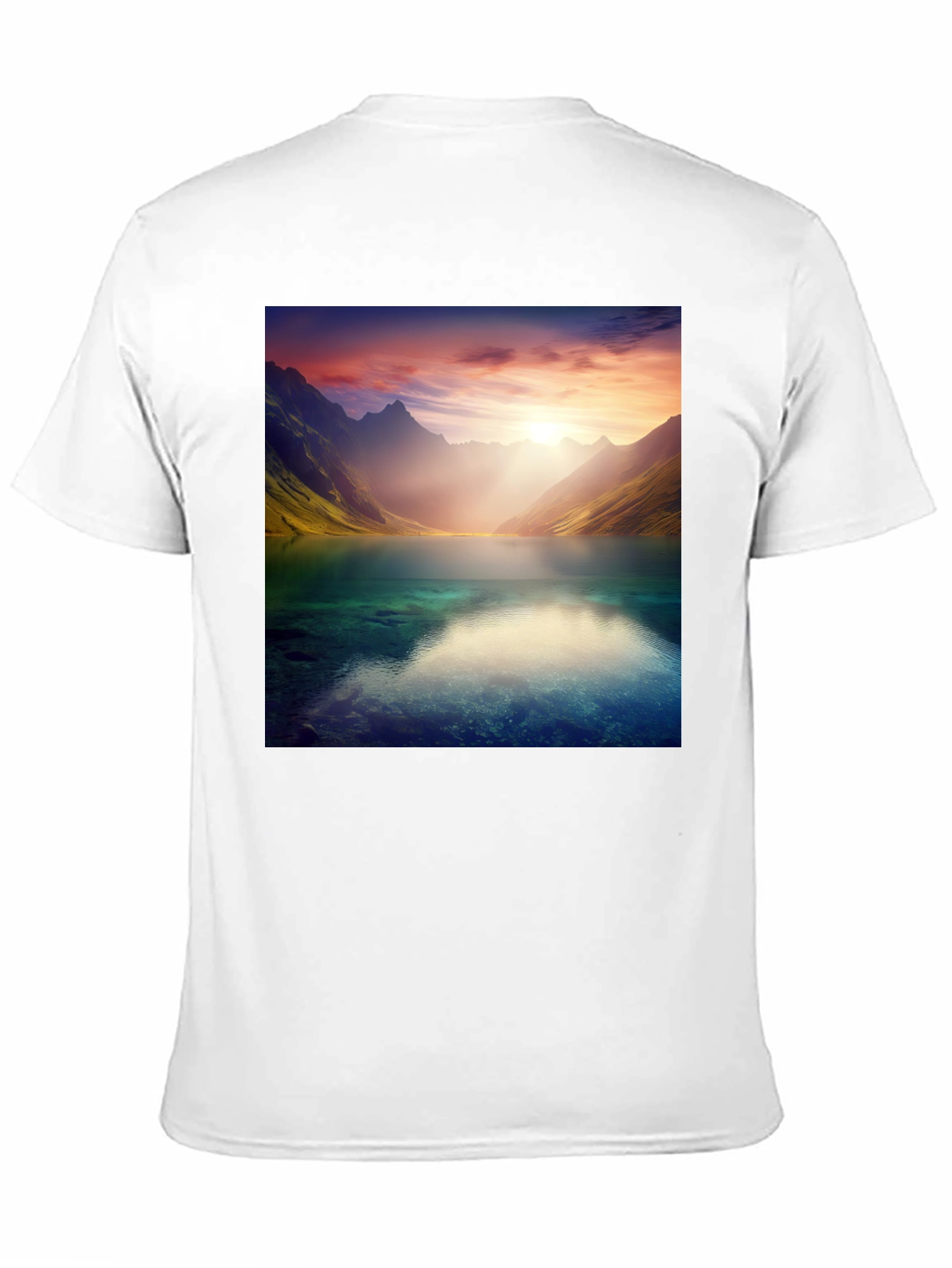 Scenic Lake View Graphic Tee