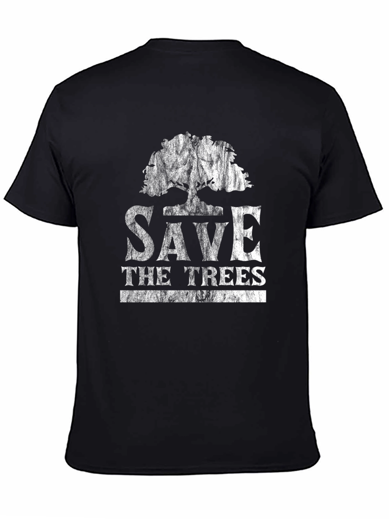 Save The Trees Graphic Tee - Eco-Friendly Shirt