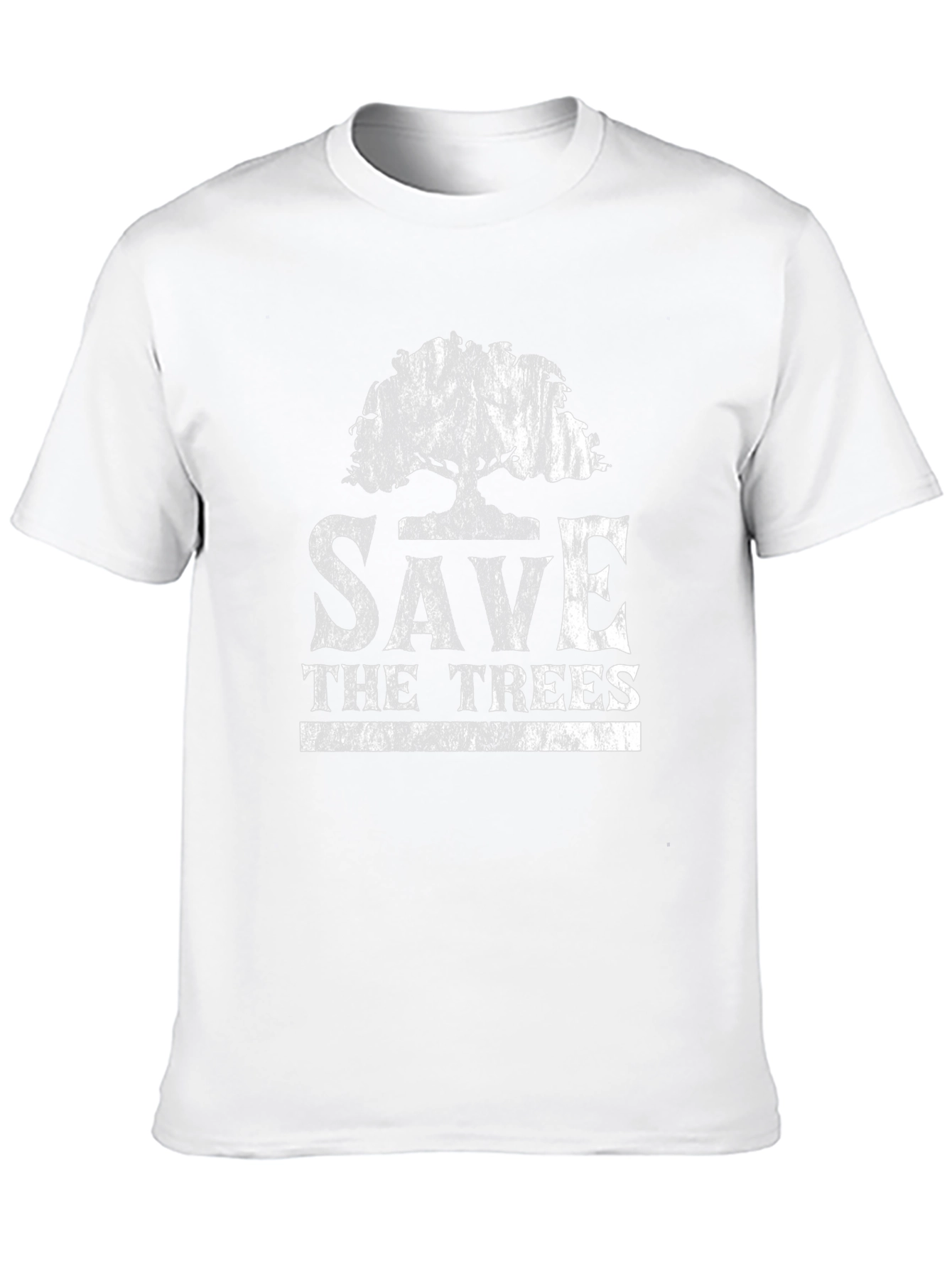Save The Trees Graphic Tee - Eco-Friendly Shirt
