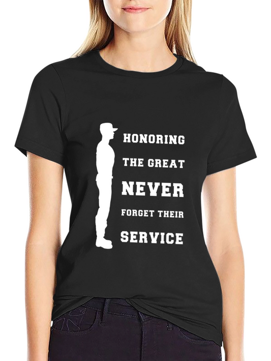Honoring Service Graphic T-Shirt