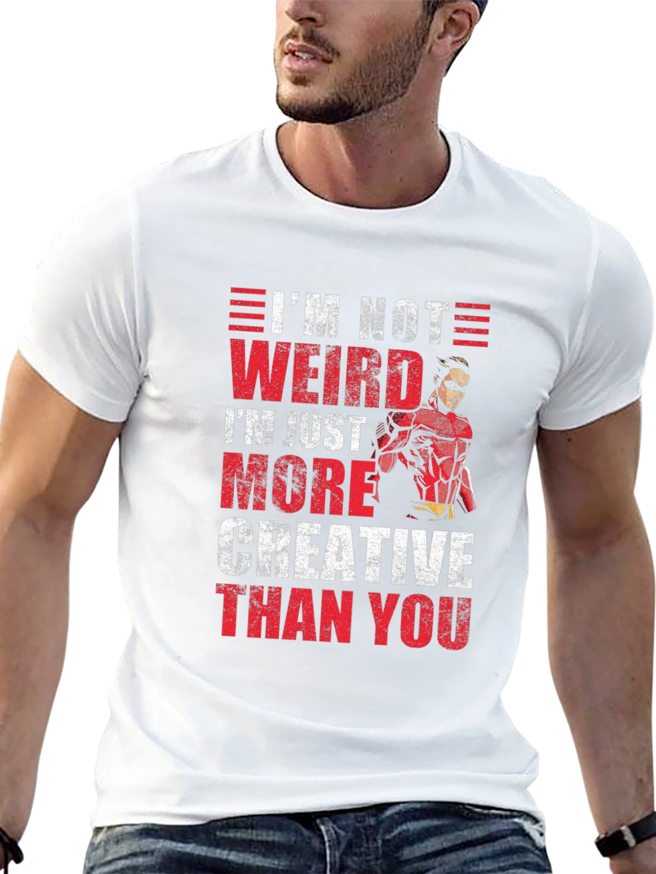 Im Not Weird Creative T-Shirt