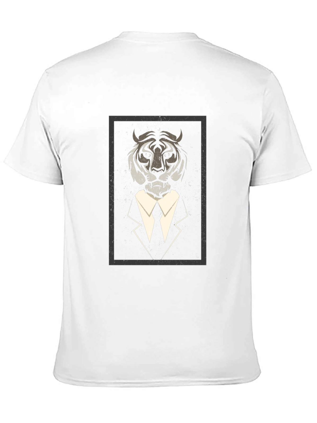 Tiger Suit Graphic Tee - Cool & Stylish