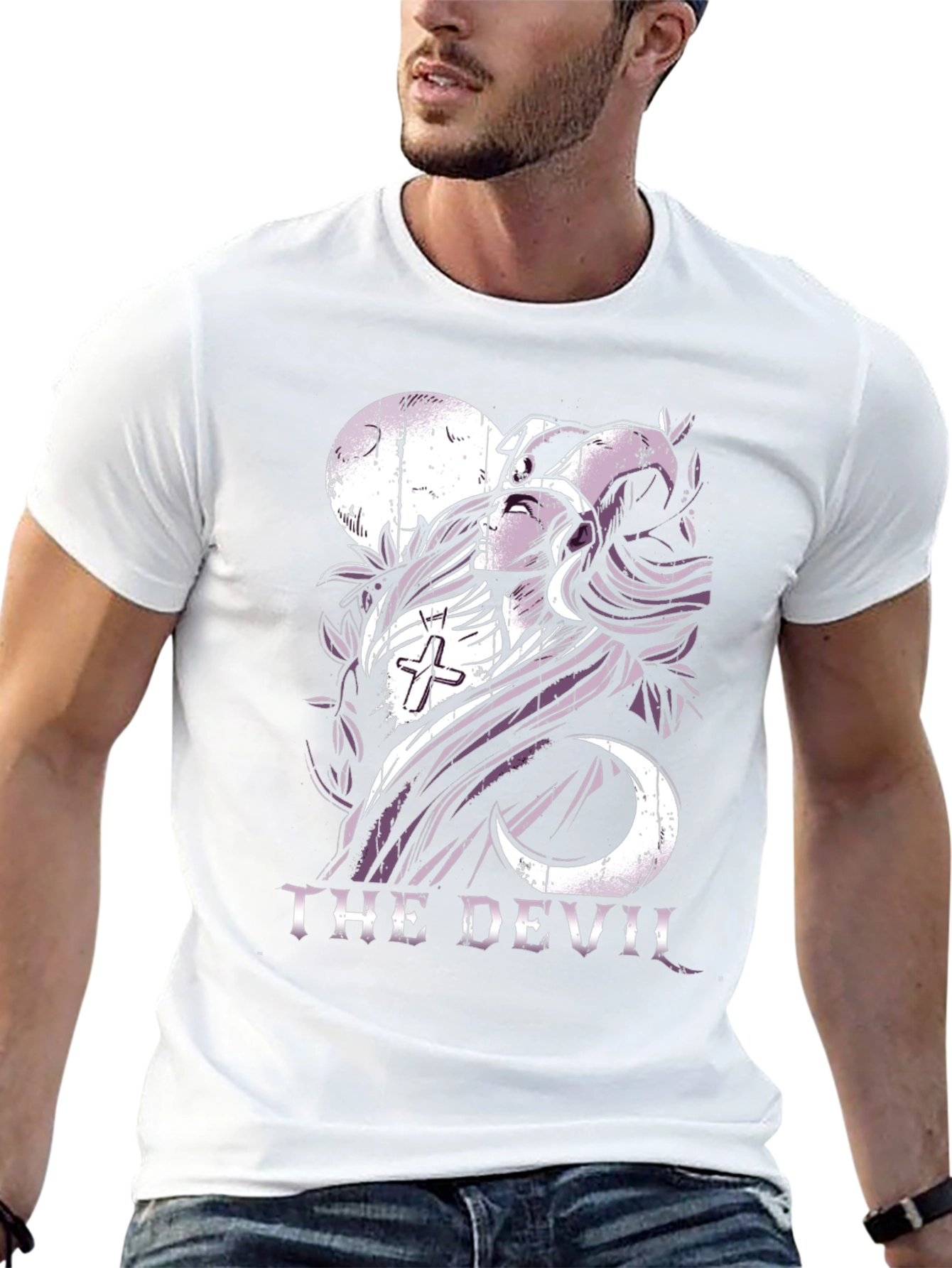 The Devil Tarot Card Graphic T-Shirt