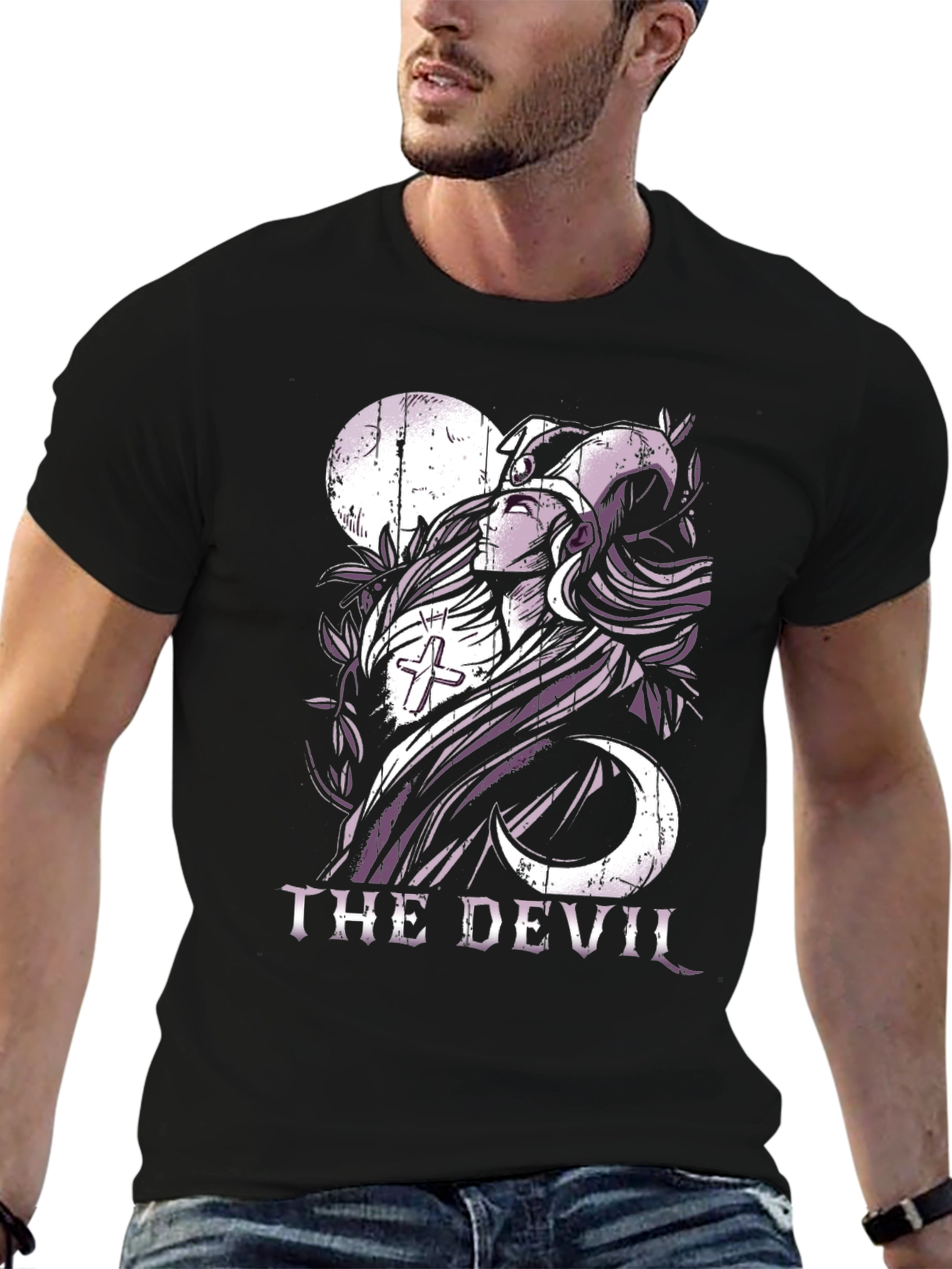 The Devil Tarot Card Graphic T-Shirt