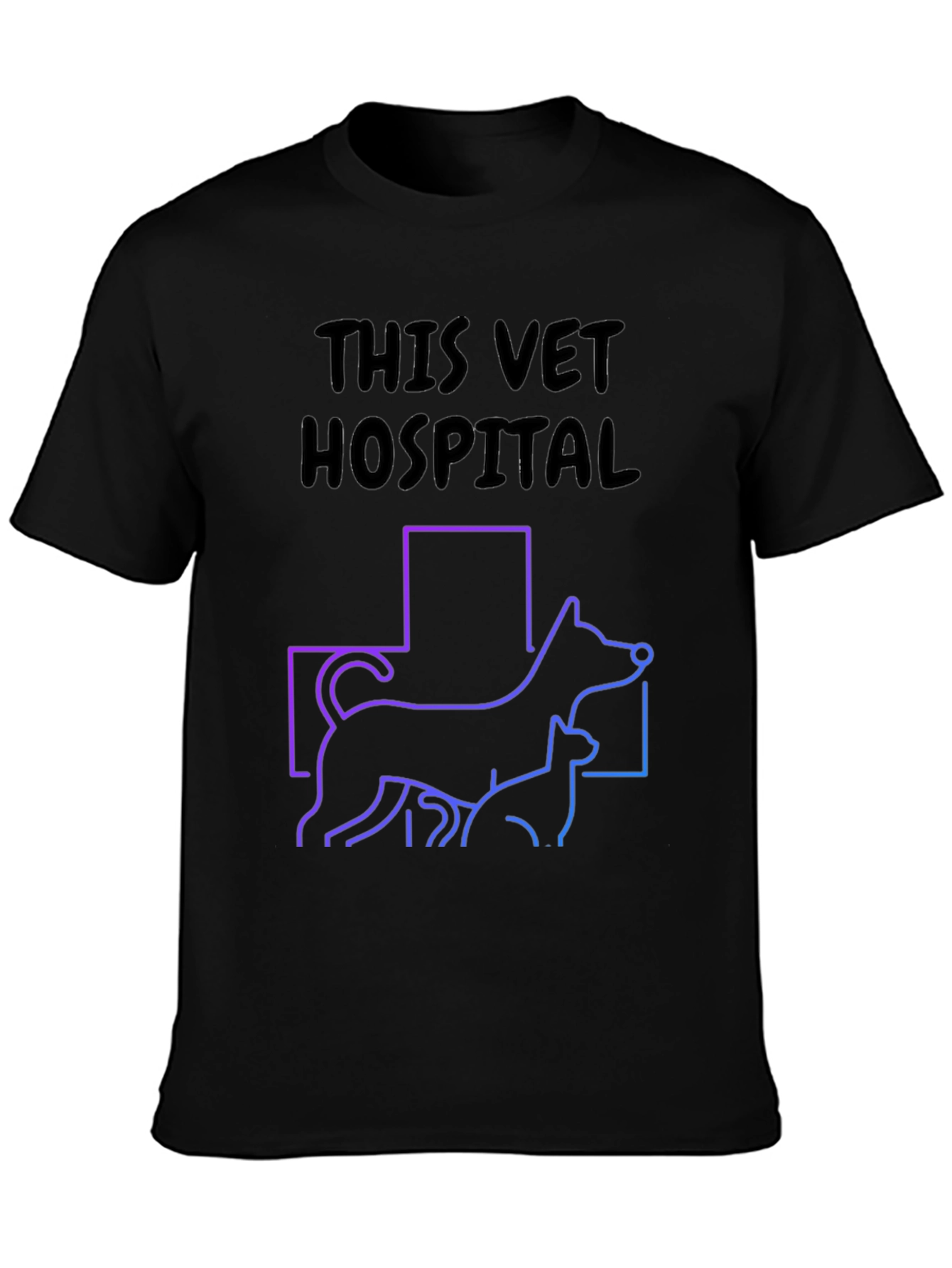 Vet Hospital Graphic T-Shirt