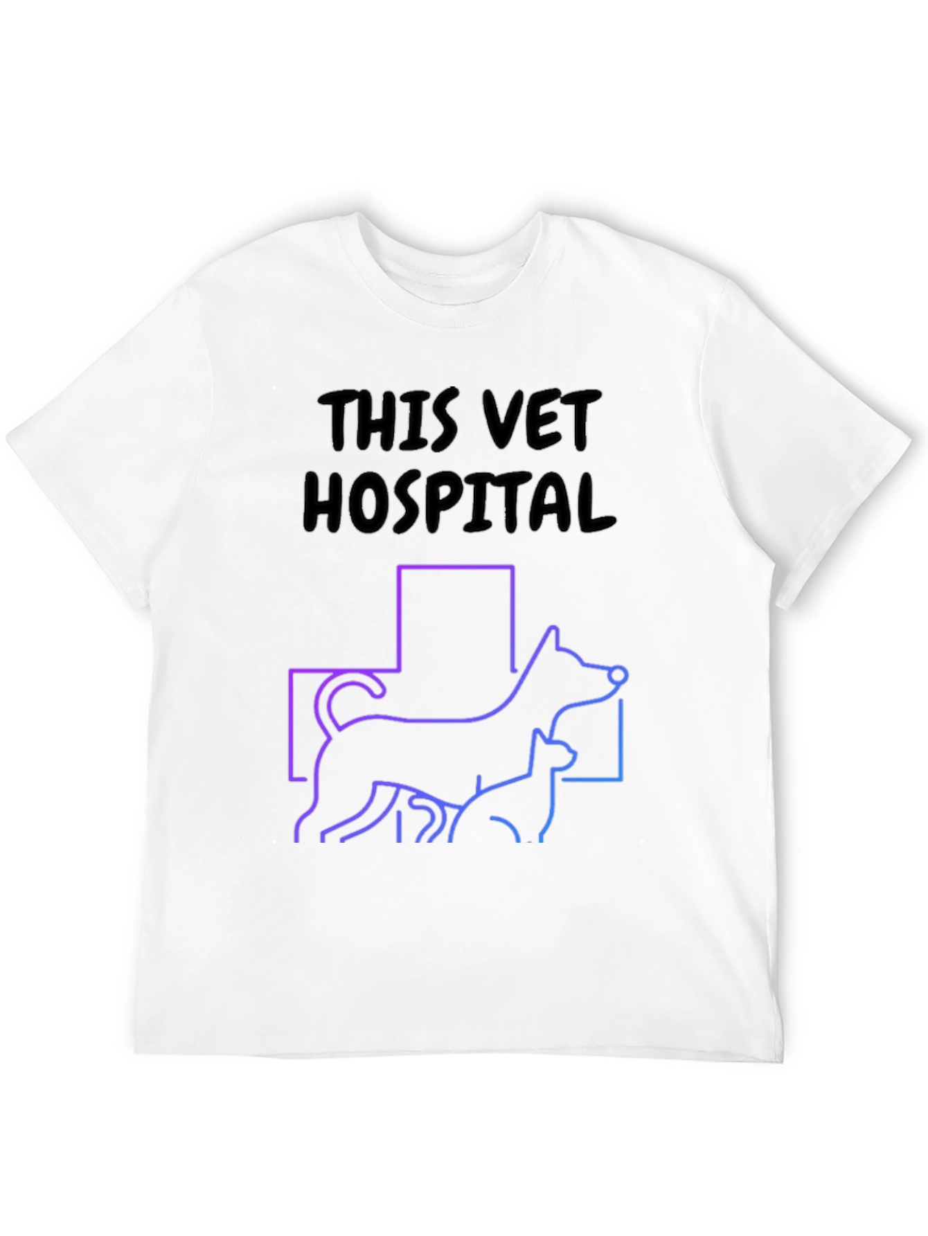 Vet Hospital Graphic T-Shirt
