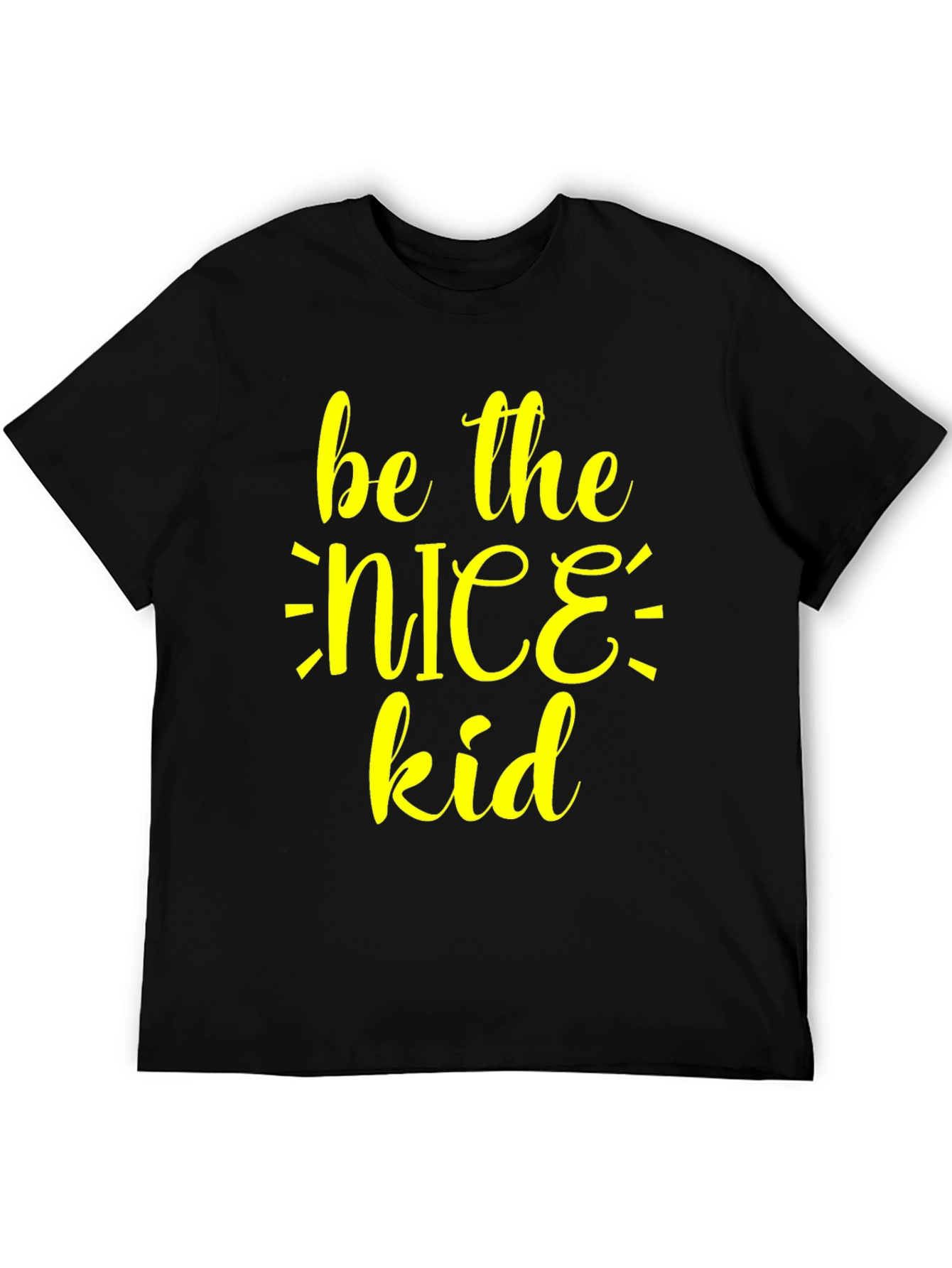 Be The Nice Kid Black T-Shirt