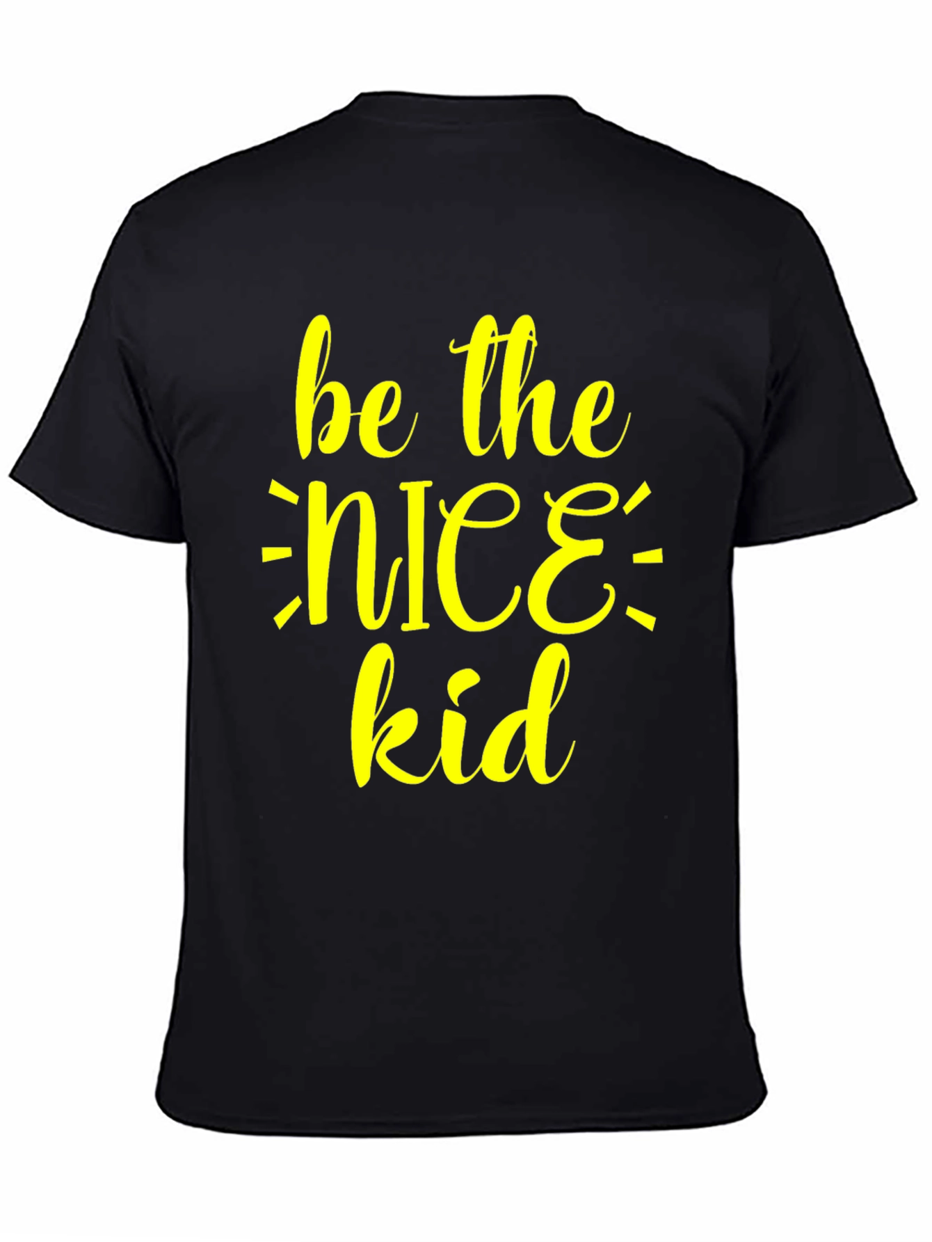 Be The Nice Kid Black T-Shirt