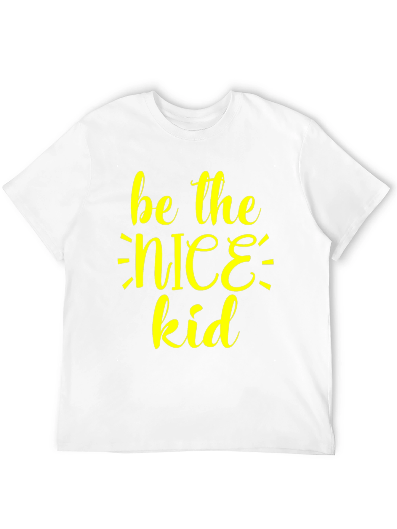 Be The Nice Kid Black T-Shirt