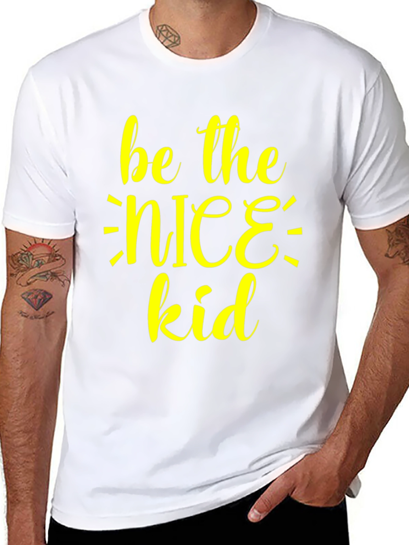 Be The Nice Kid Black T-Shirt