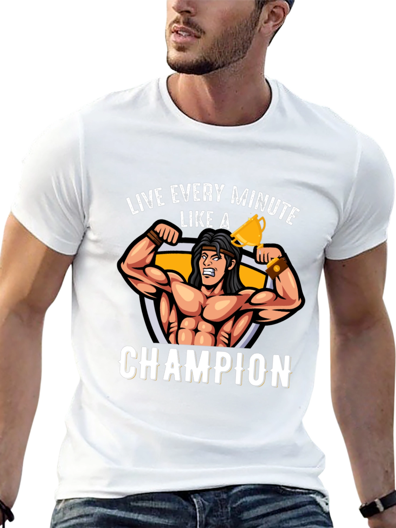 Live Every Minute Like A Champion T-Shirt