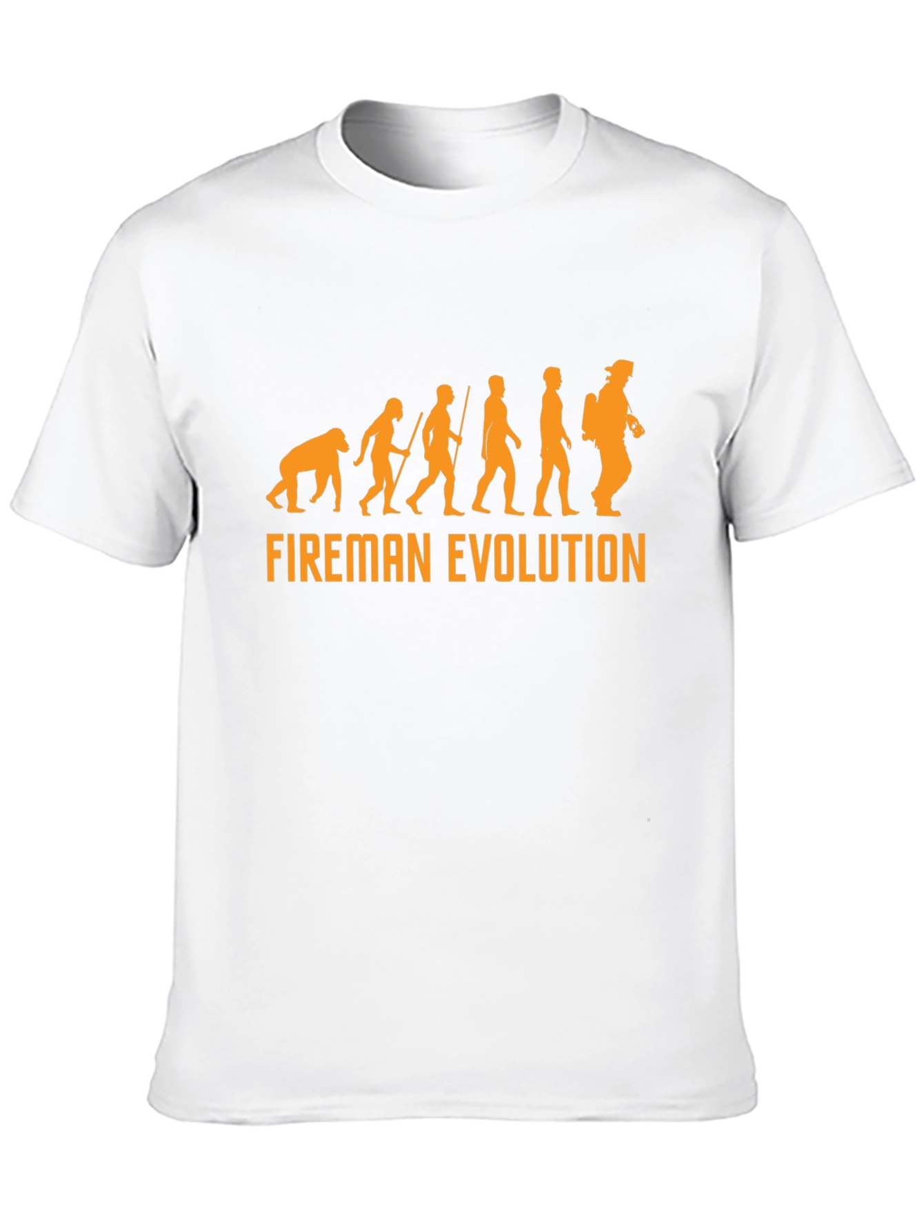 Fireman Evolution Graphic T-Shirt - Black