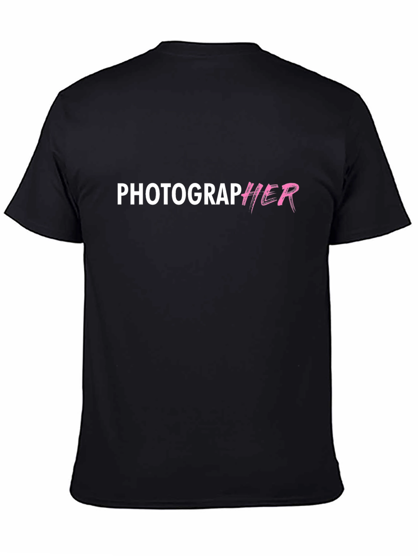Photographer Graphic T-Shirt - Black