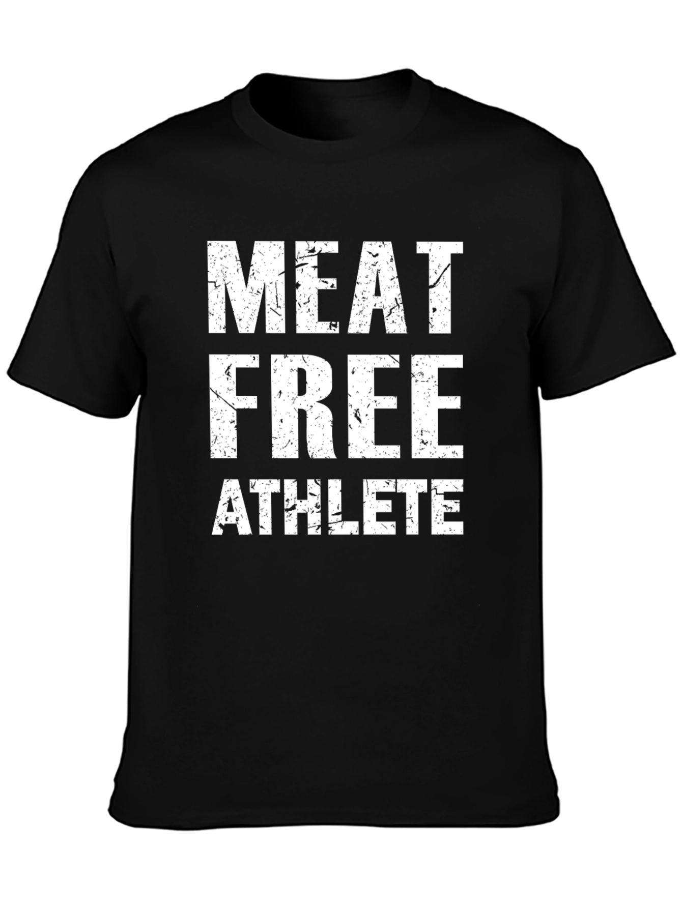 Meat Free Athlete T-Shirt - Vegan Fitness Apparel