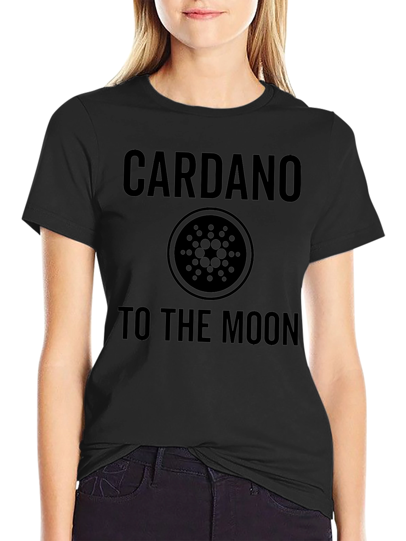 Cardano Crypto To The Moon T-Shirt