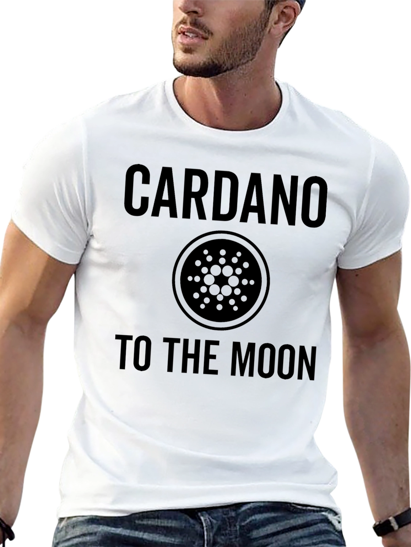 Cardano Crypto To The Moon T-Shirt