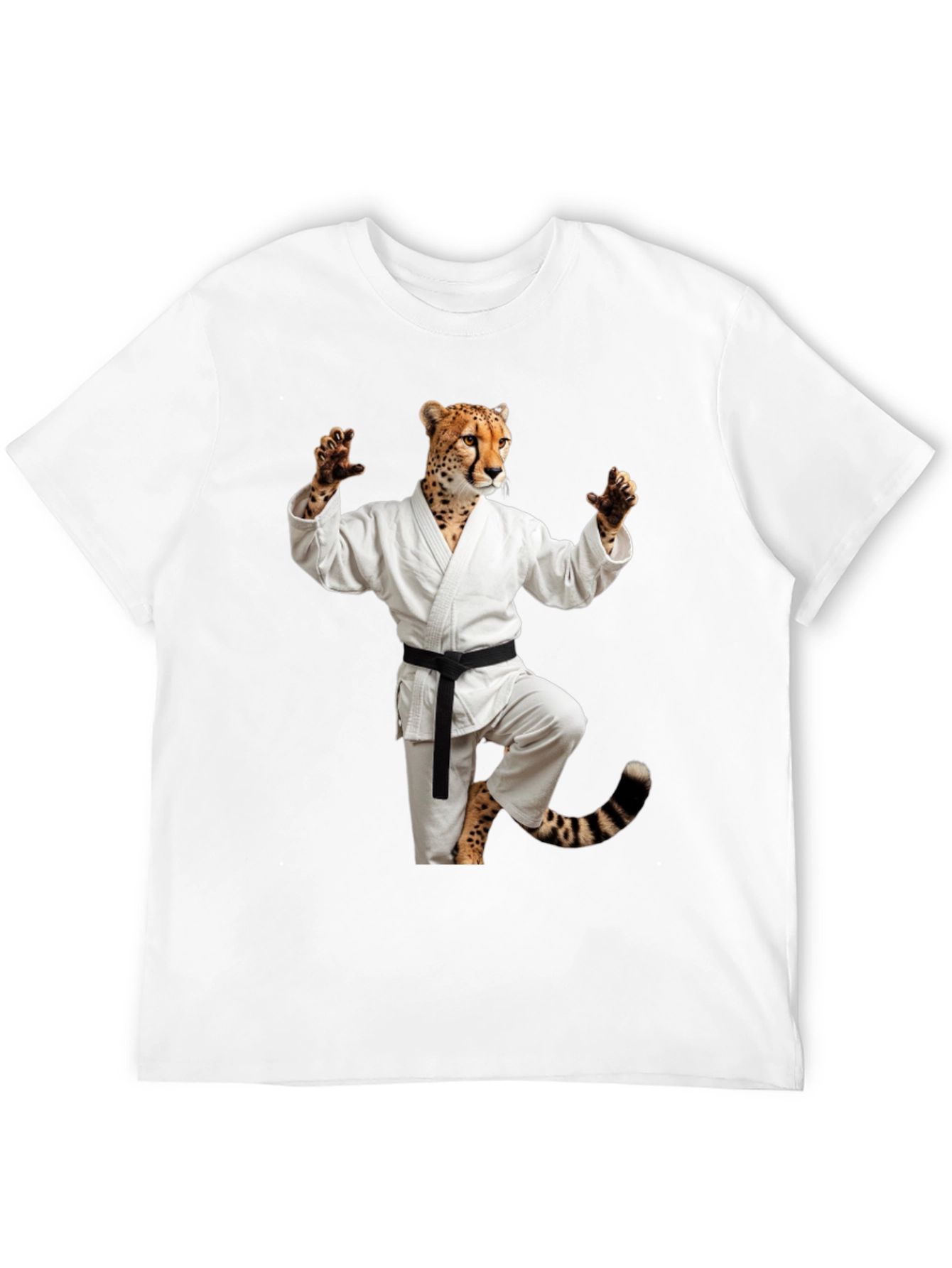 Cheetah Karate Master Graphic Tee