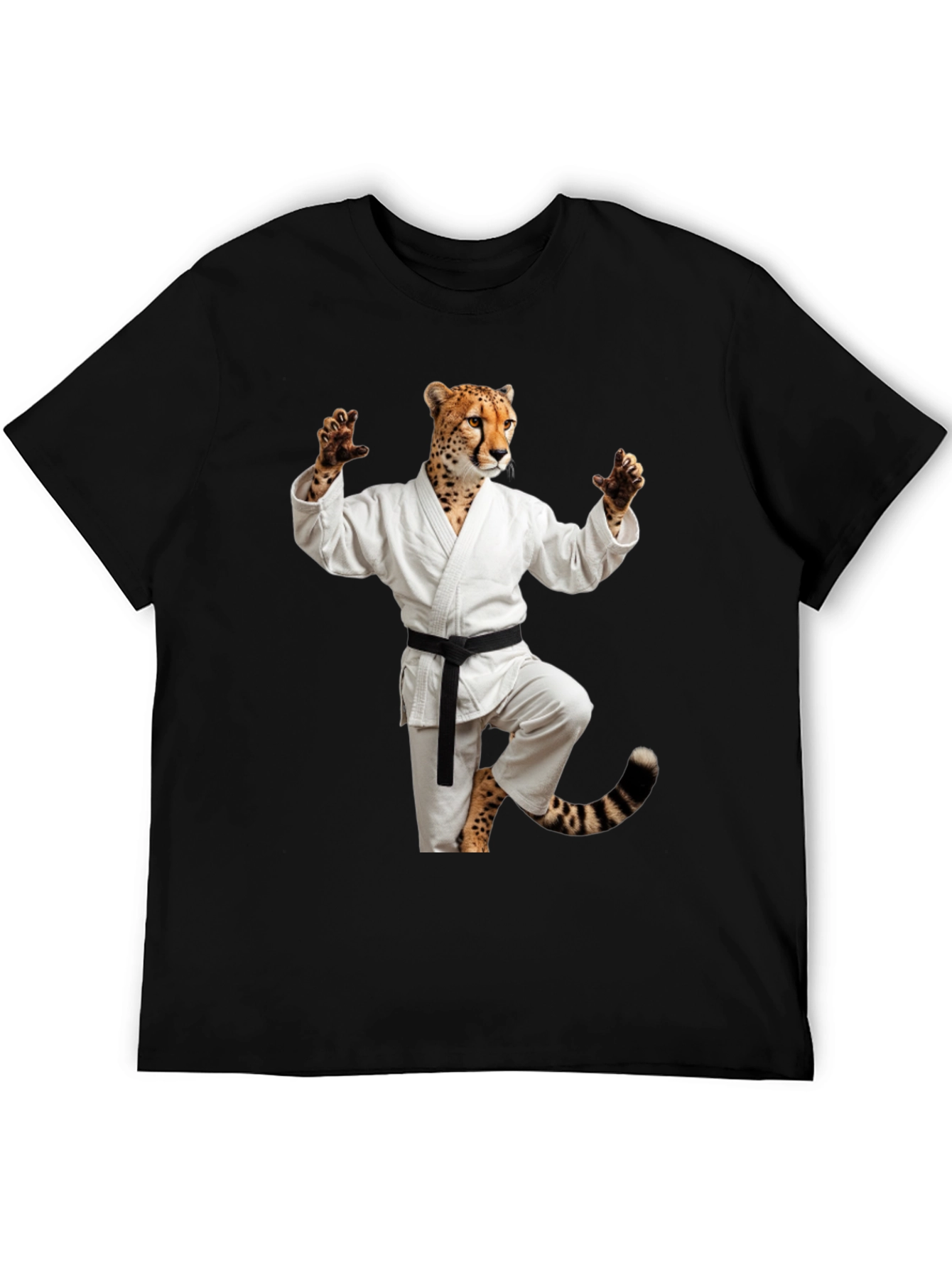 Cheetah Karate Master Graphic Tee
