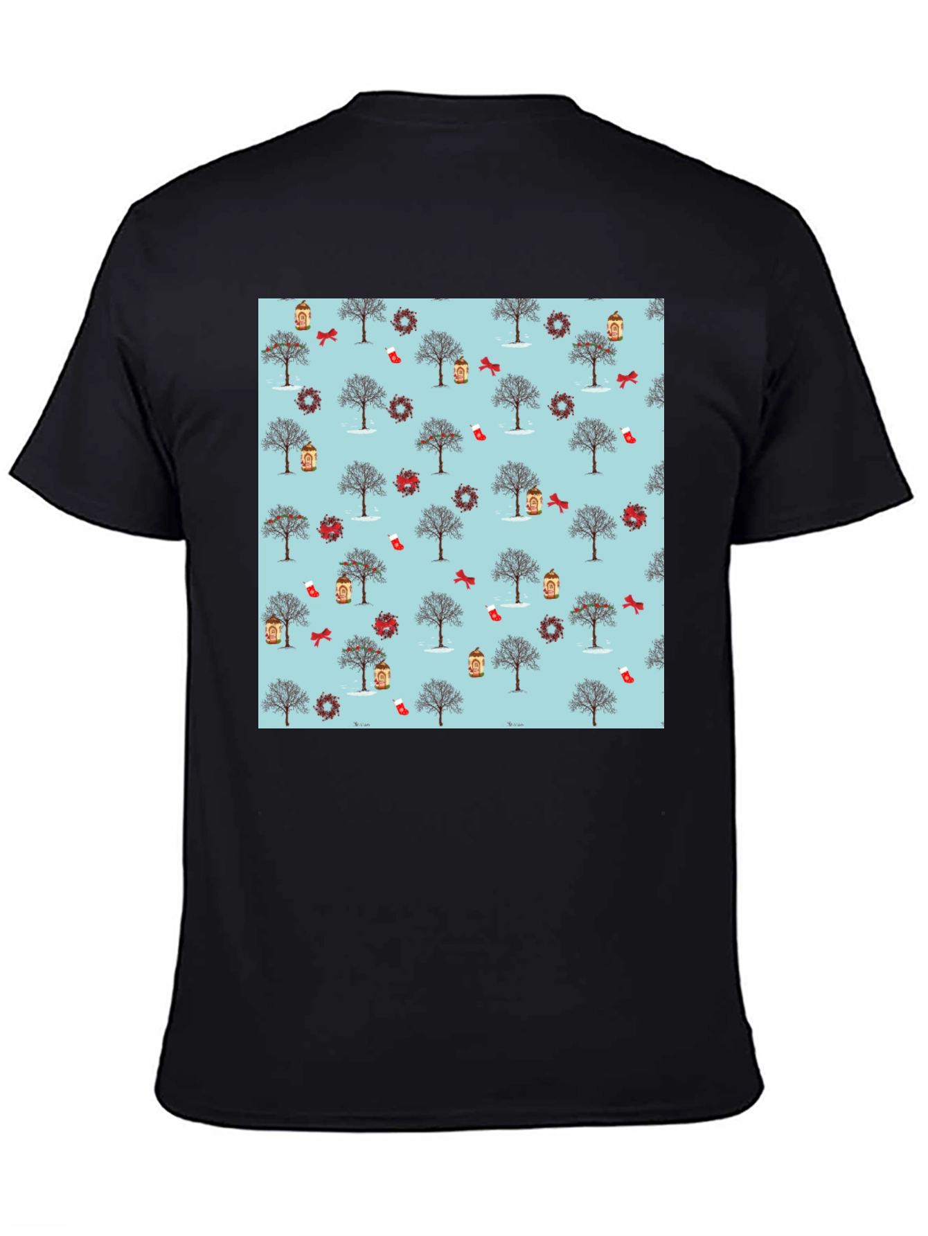 Winter Holiday Pattern T-Shirt