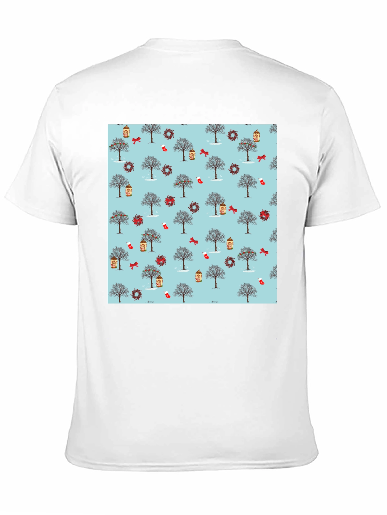 Winter Holiday Pattern T-Shirt