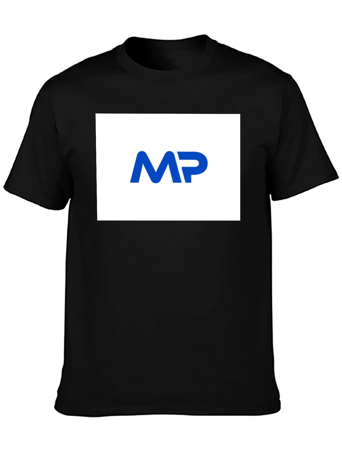 Modern MP Logo Black T-Shirt
