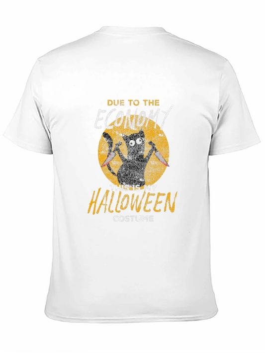 Economy Halloween Costume Black Cat Graphic T-Shirt