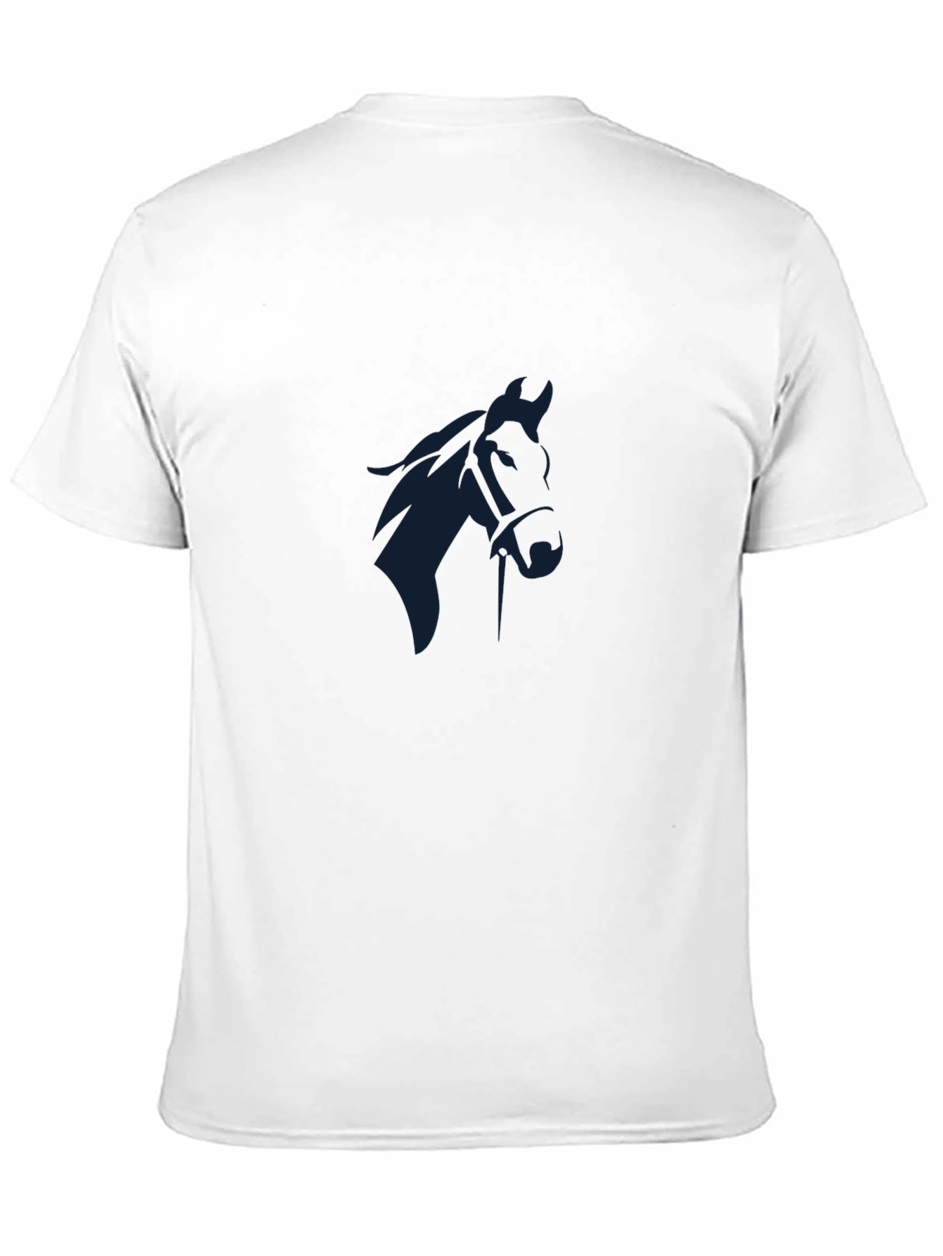 Black Horse Graphic Tee - Mens Casual Style