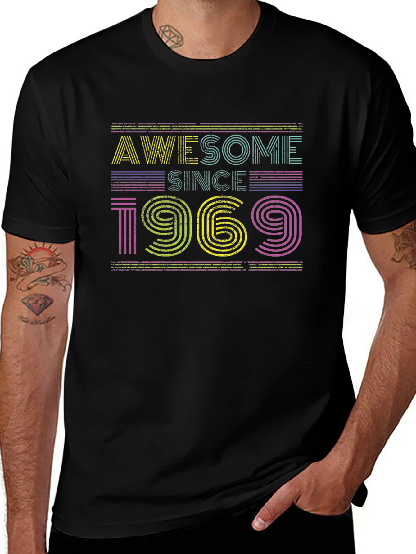 Awesome Since 1969 Graphic Tee