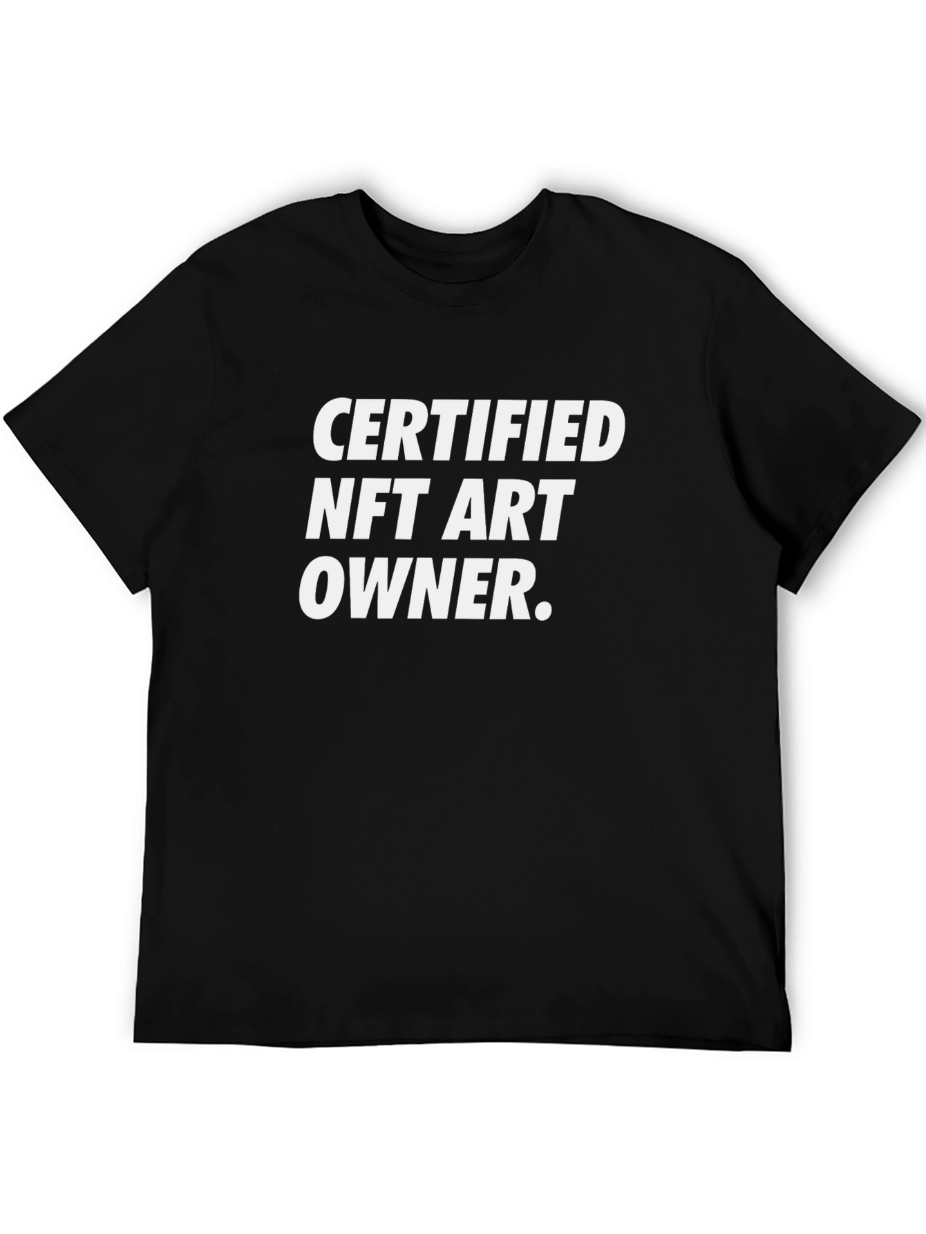 Certified NFT Art Owner Graphic Tee