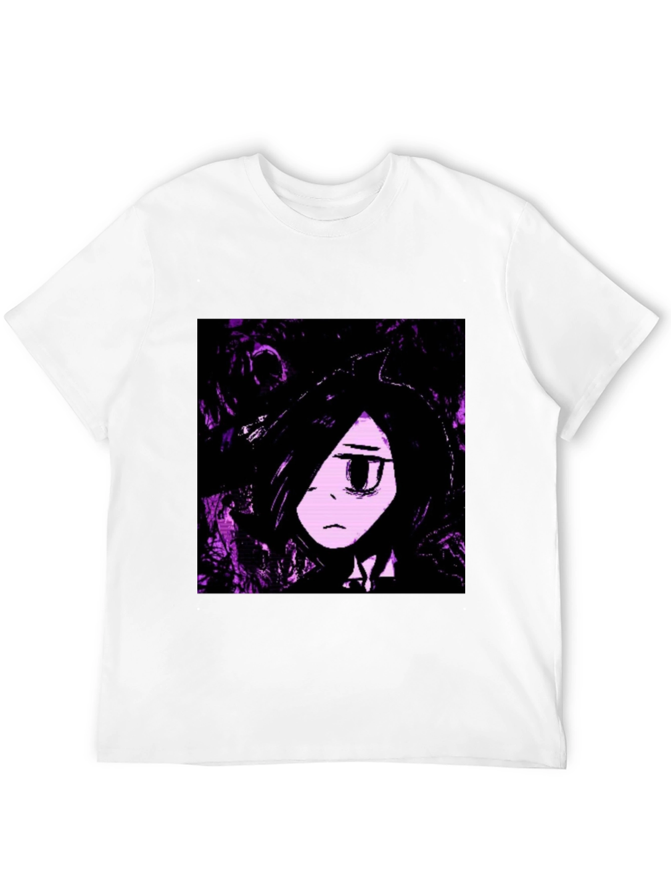 Anime Graphic Black T-Shirt