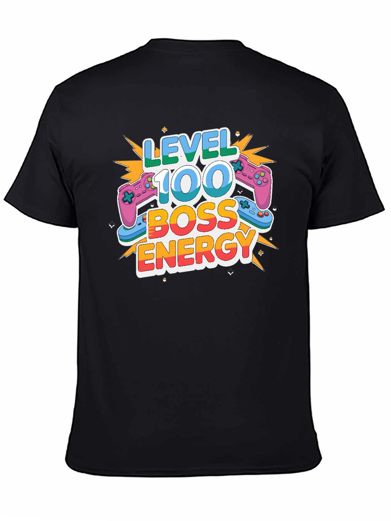 Level 100 Boss Energy Gaming T-Shirt