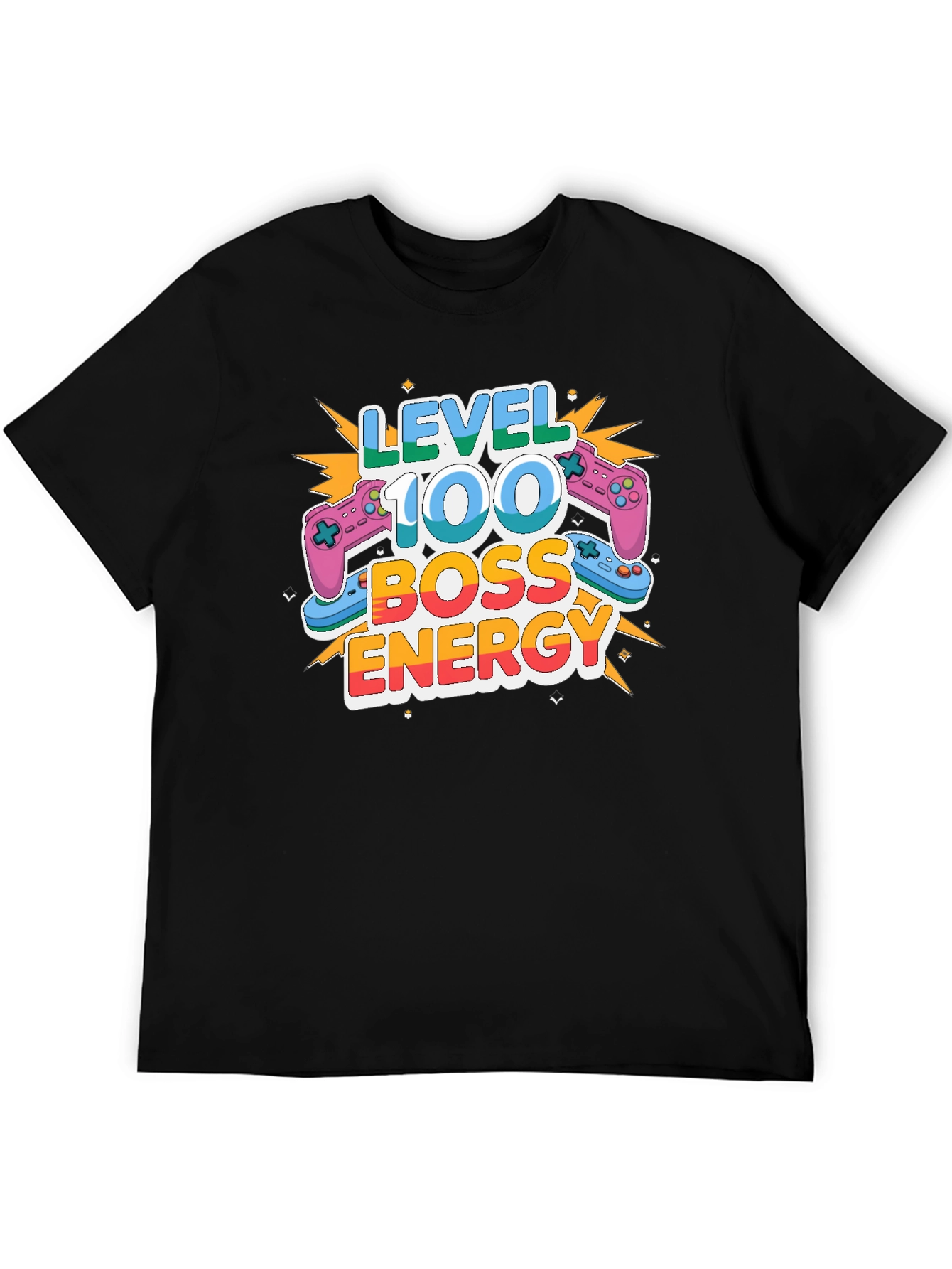 Level 100 Boss Energy Gaming T-Shirt