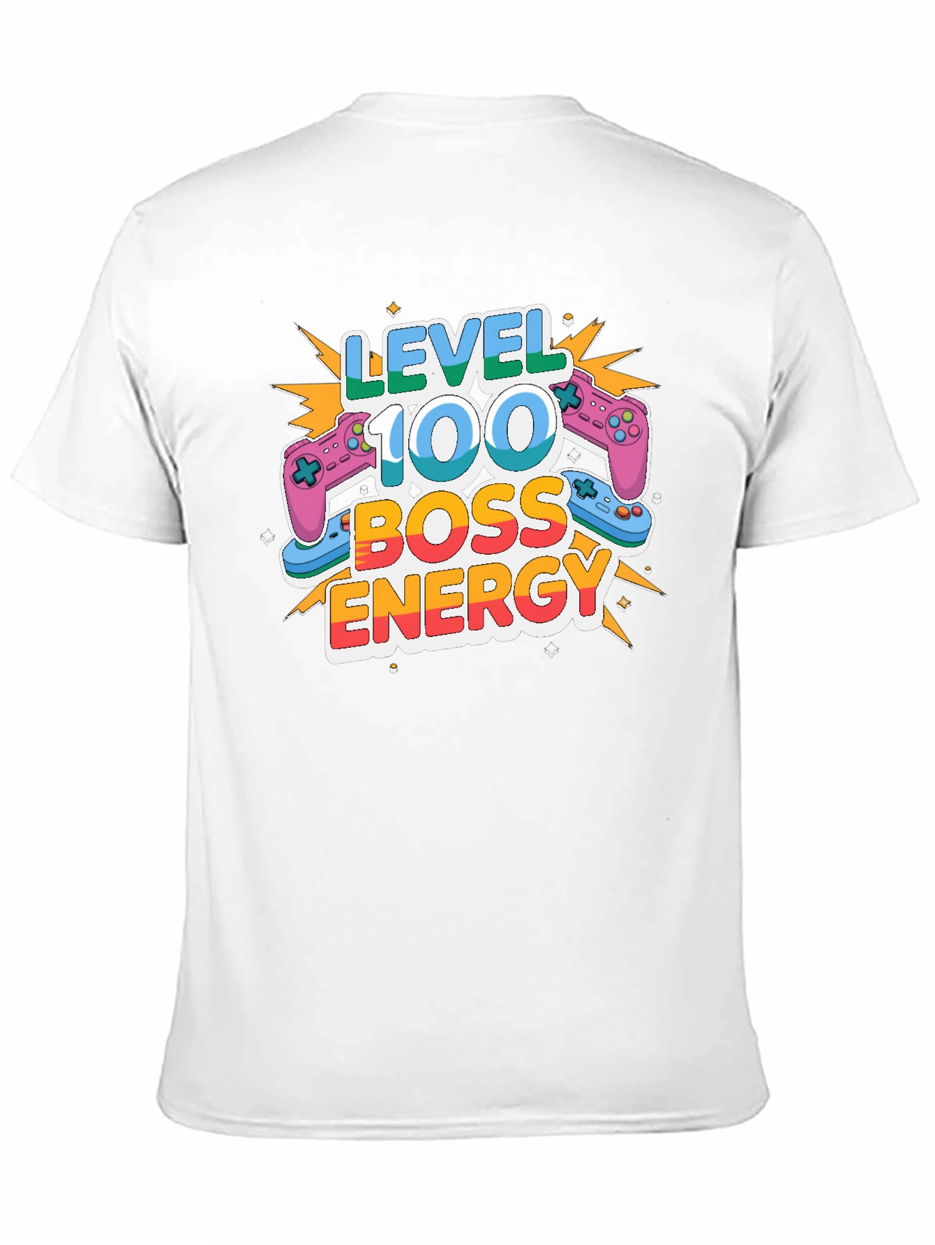 Level 100 Boss Energy Gaming T-Shirt