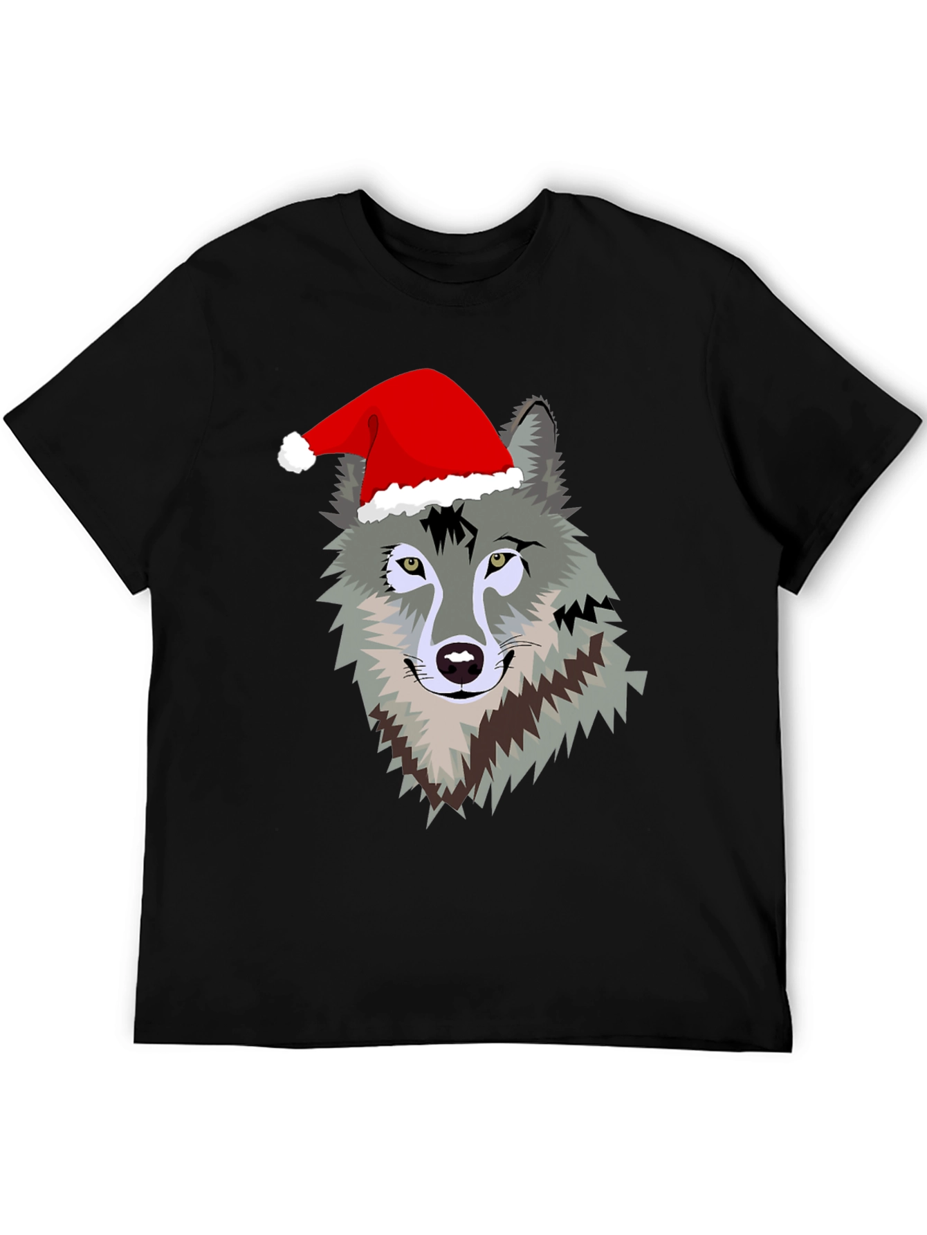 Wolf Christmas T-Shirt - Holiday Style