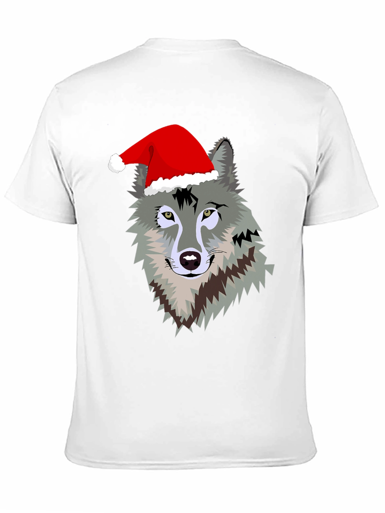 Wolf Christmas T-Shirt - Holiday Style
