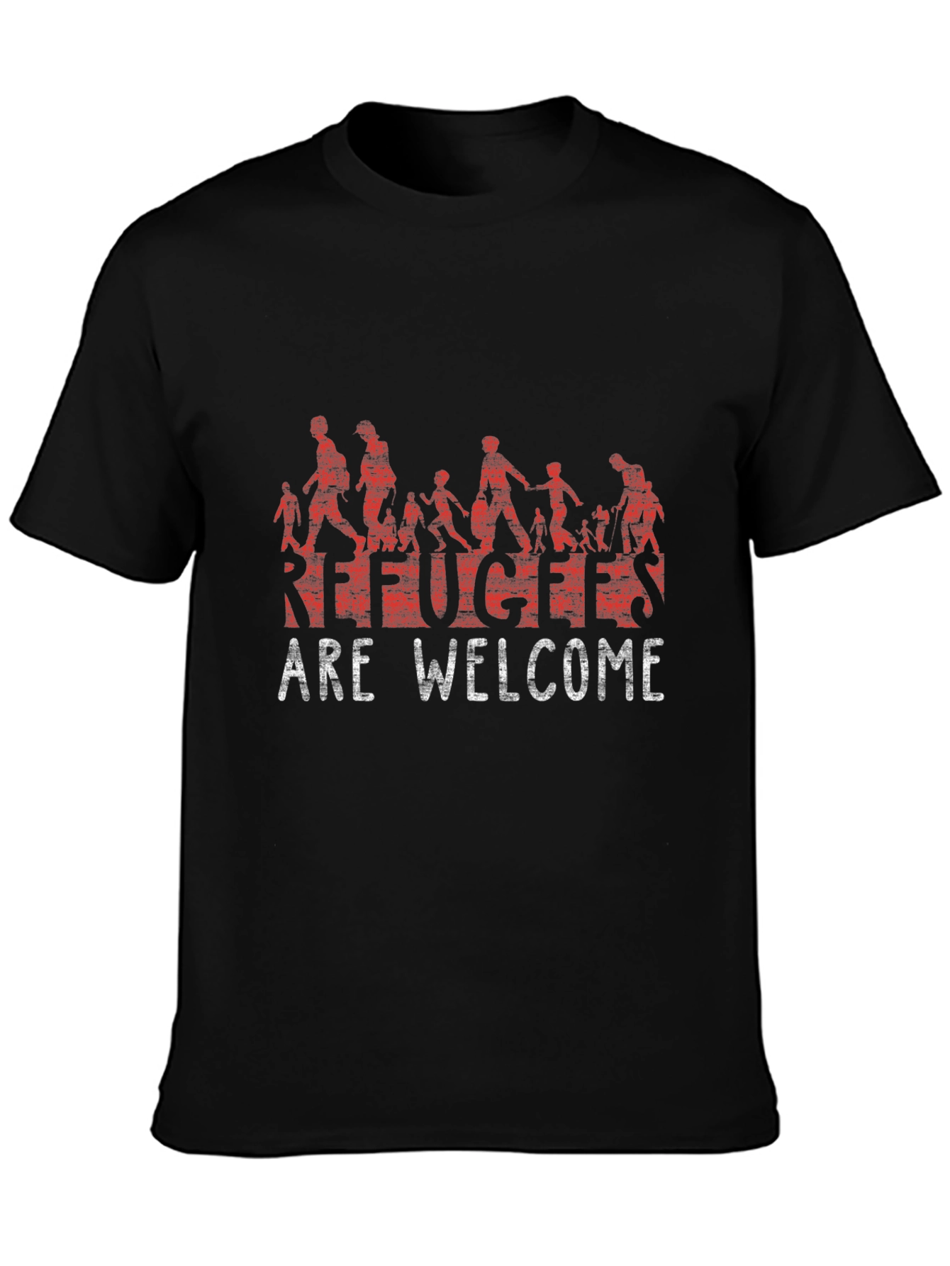 Refugees Are Welcome Graphic T-Shirt