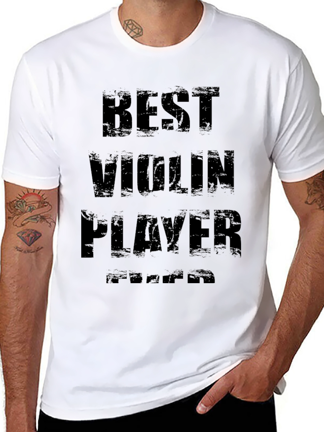 Best Violin Player Ever T-Shirt Music Lover Tee