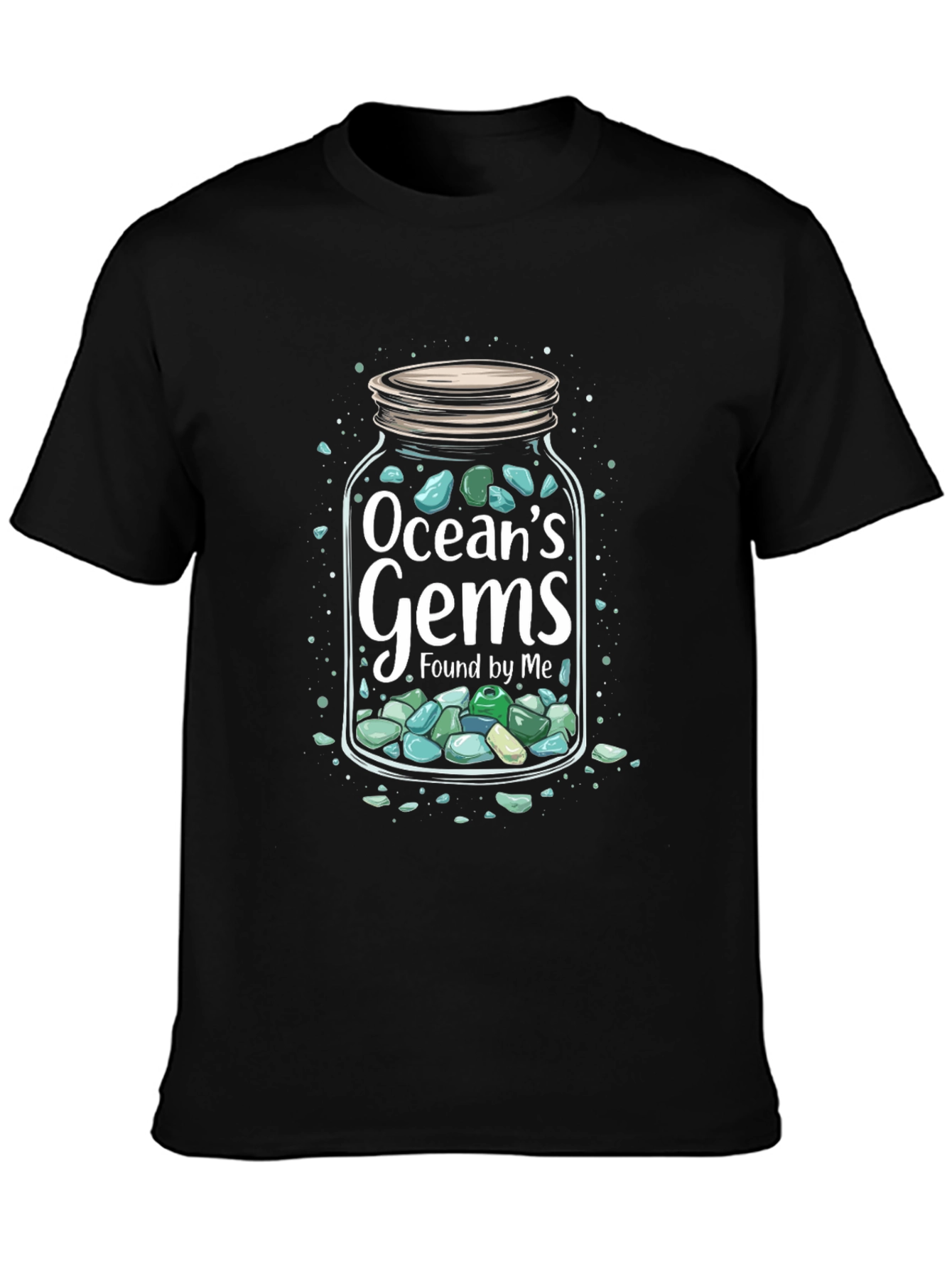 Oceans Gems T-Shirt - Beach Lover Edition